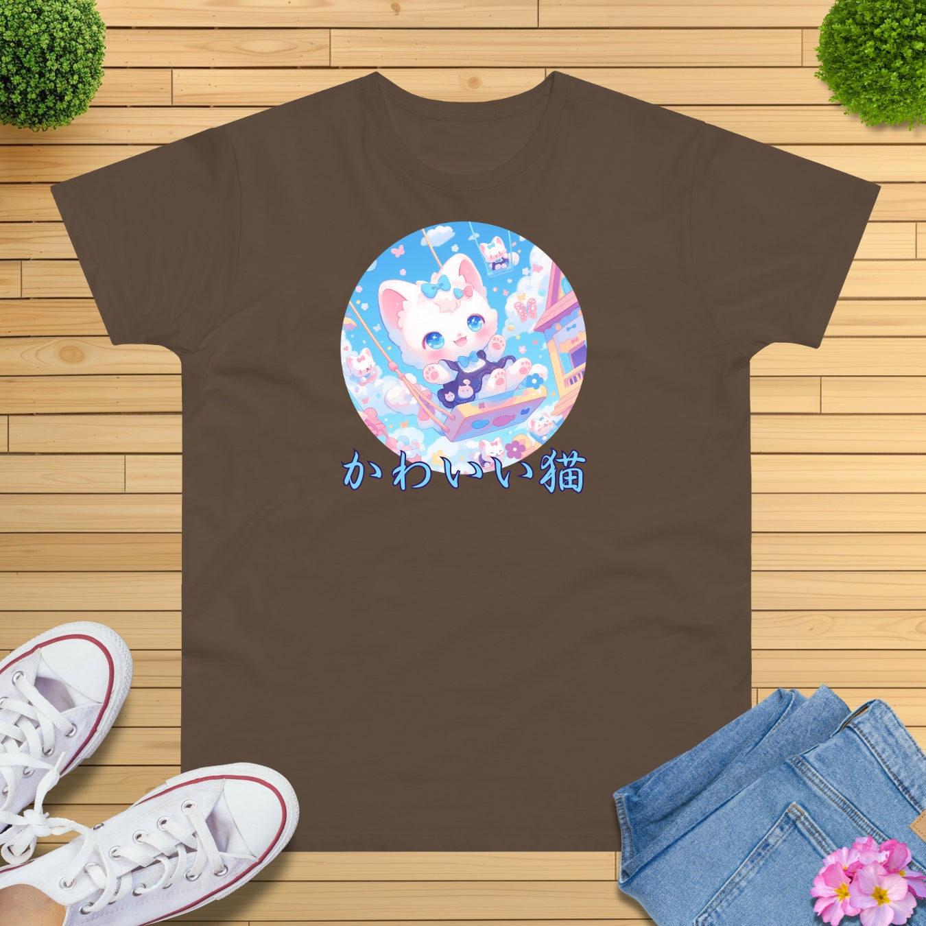 Kawaii Neko - Katze T-Shirt