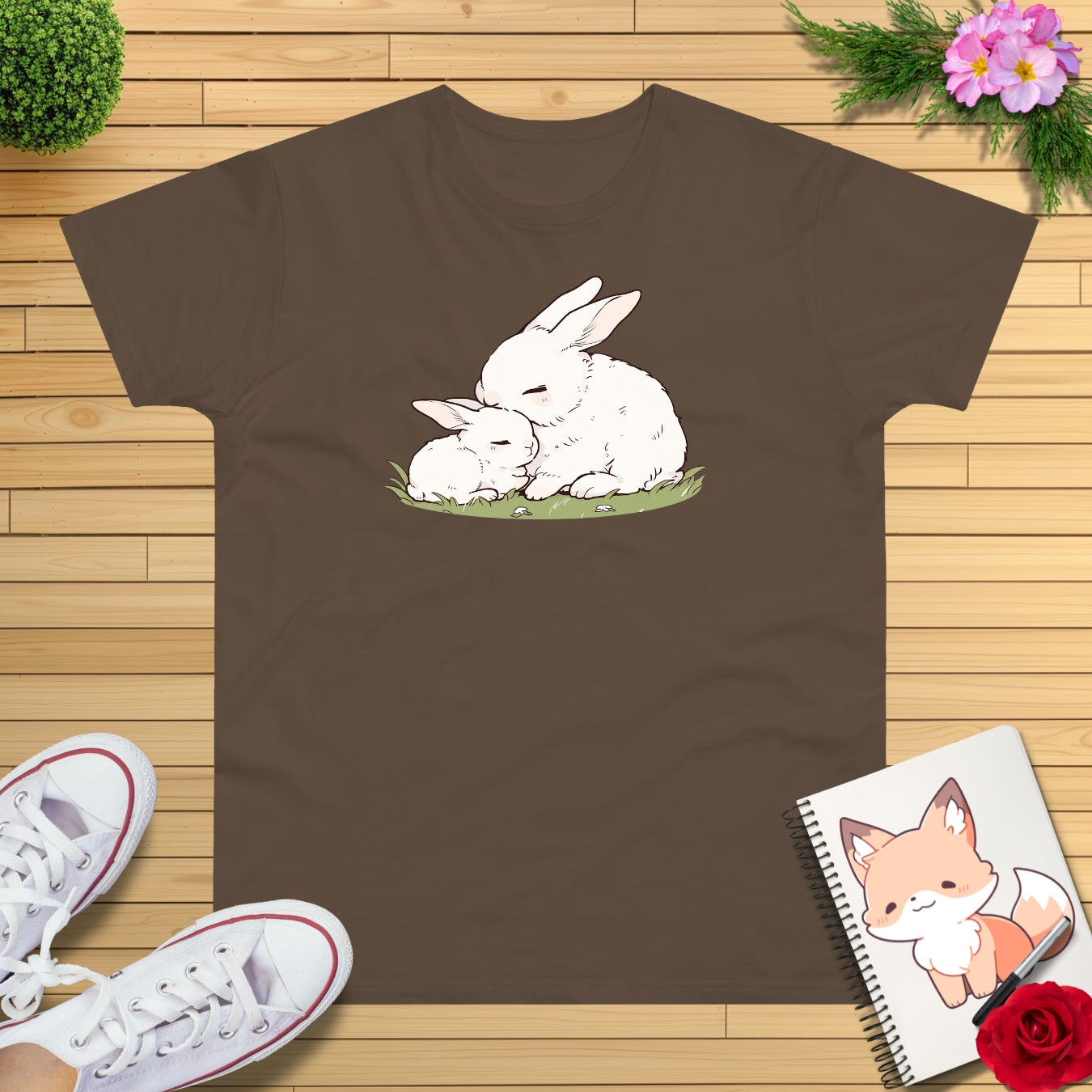 Kuschel Hasen T-Shirt