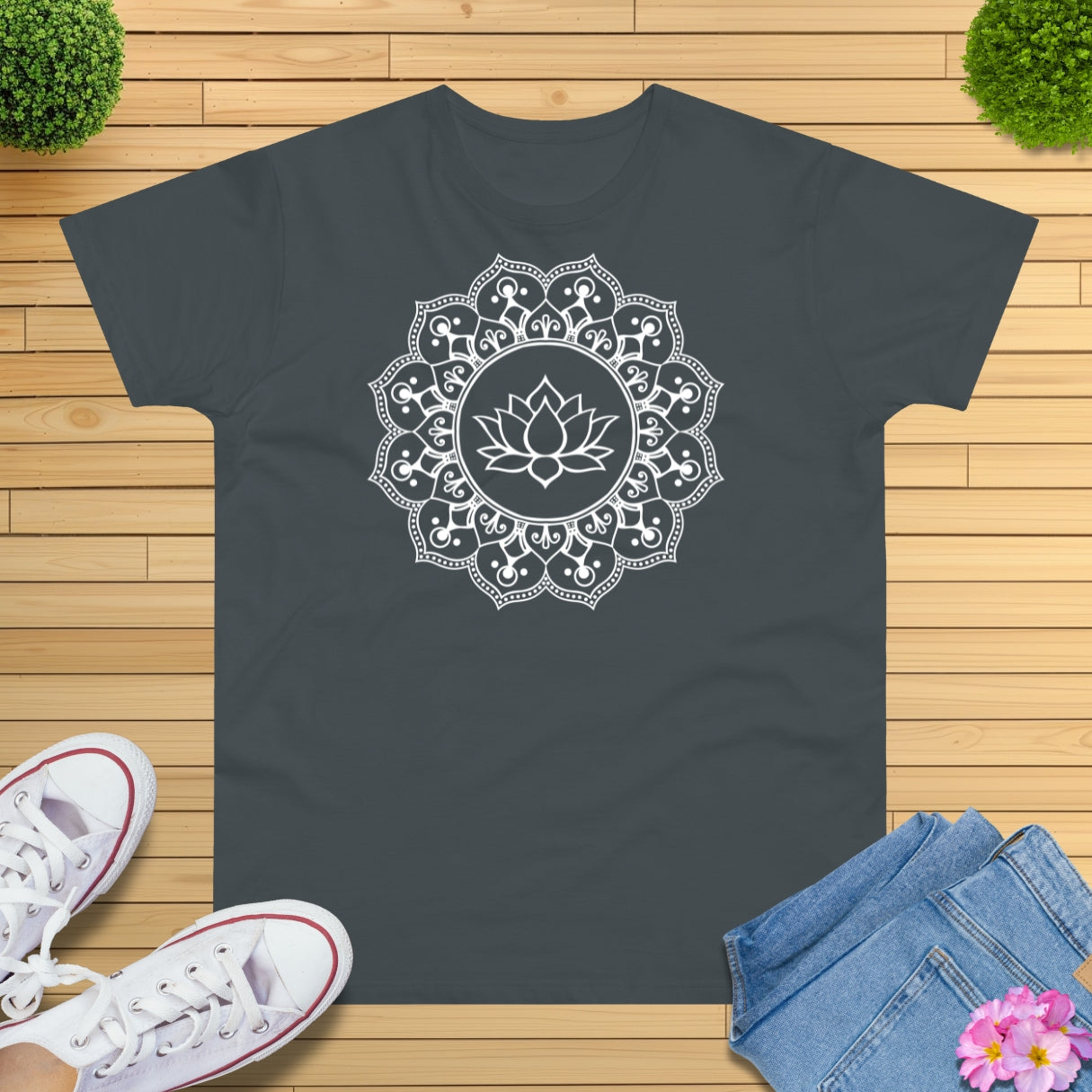 Lotus Mandala Yoga T-Shirt