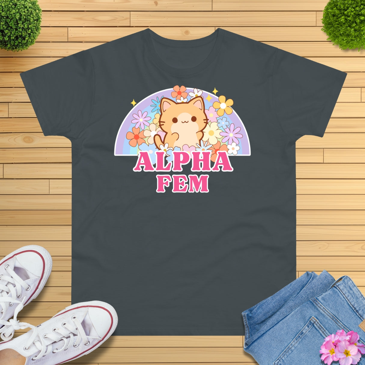 Alpha Fem Cat T-Shirt