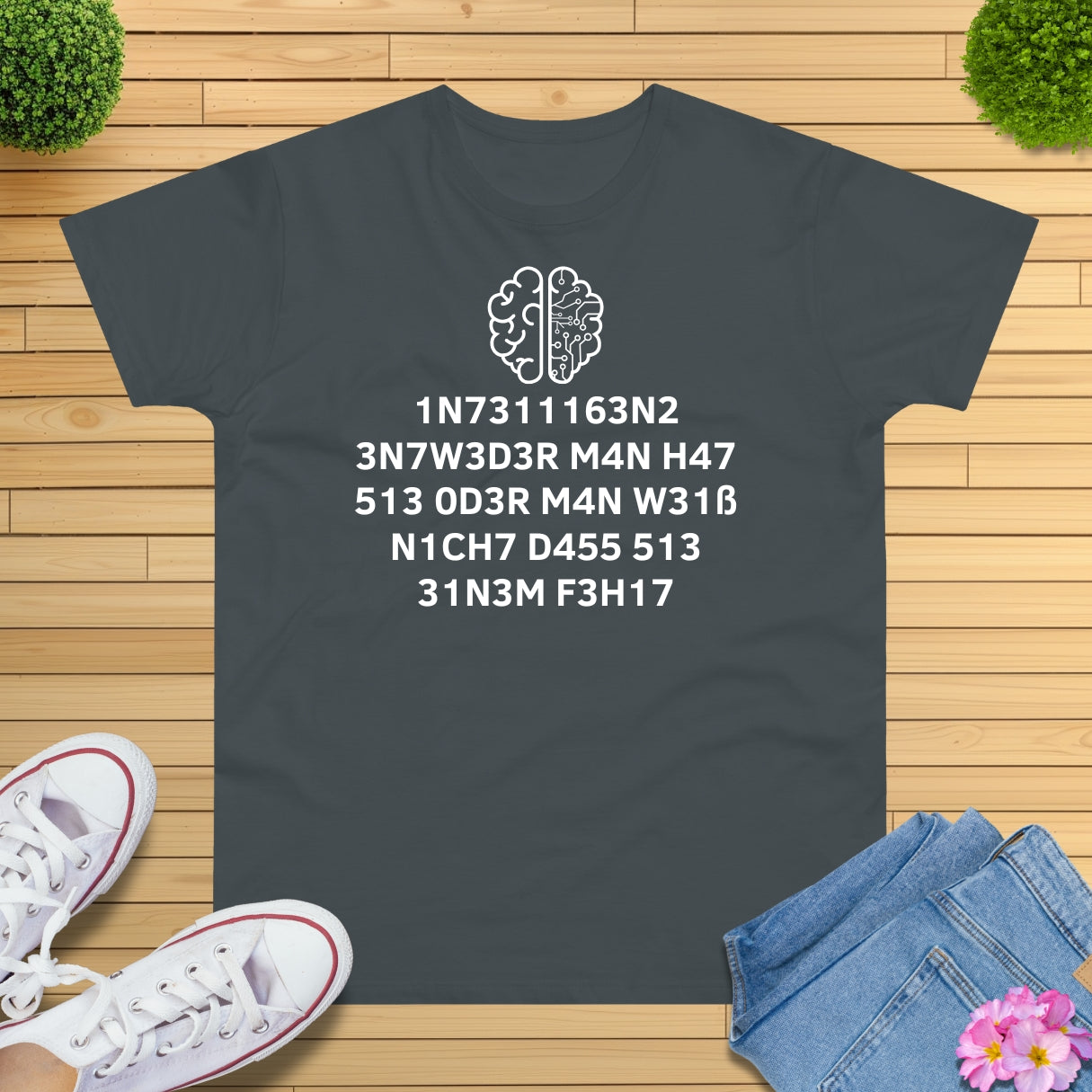 Intelligenz Leetspeak T-Shirt
