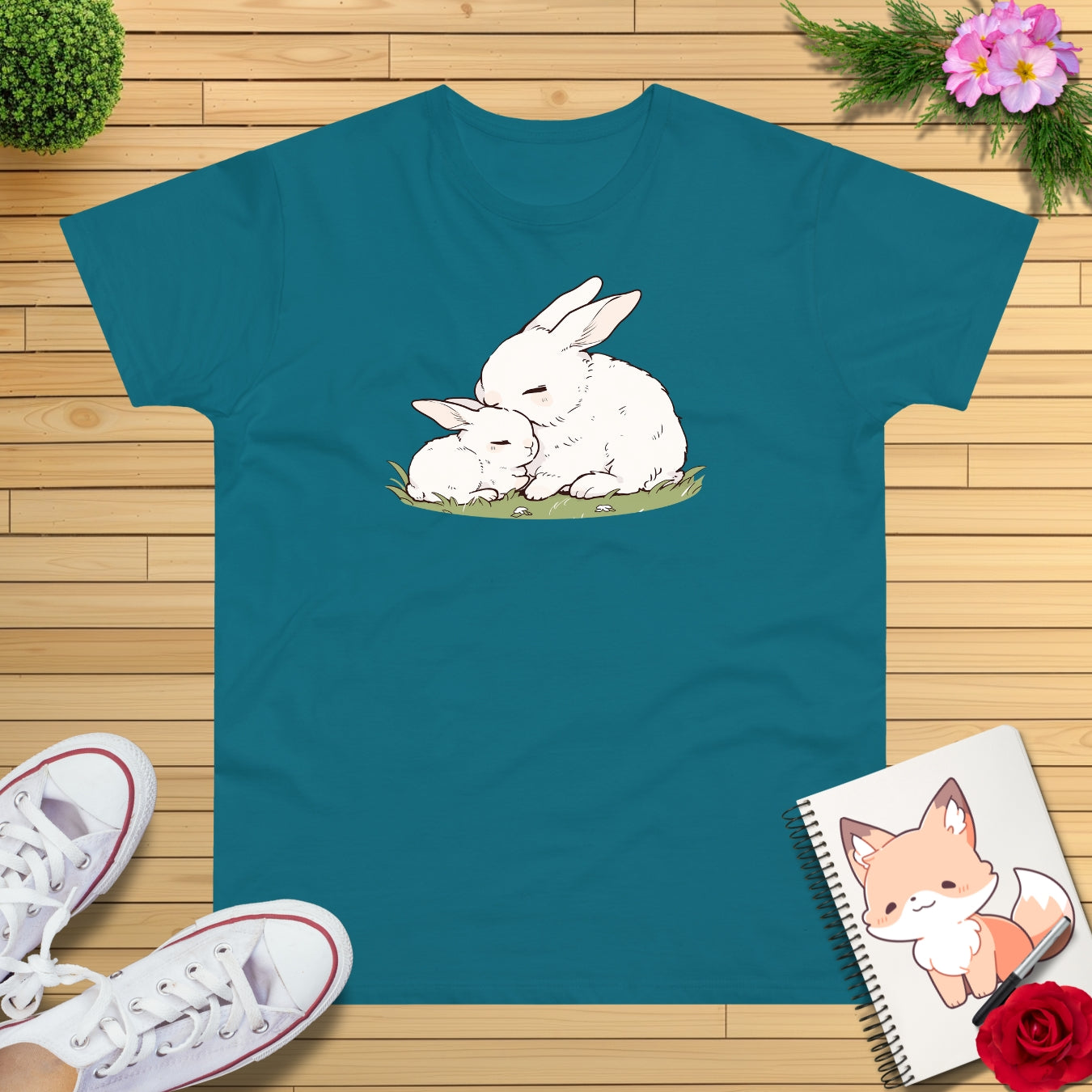 Kuschel Hasen T-Shirt