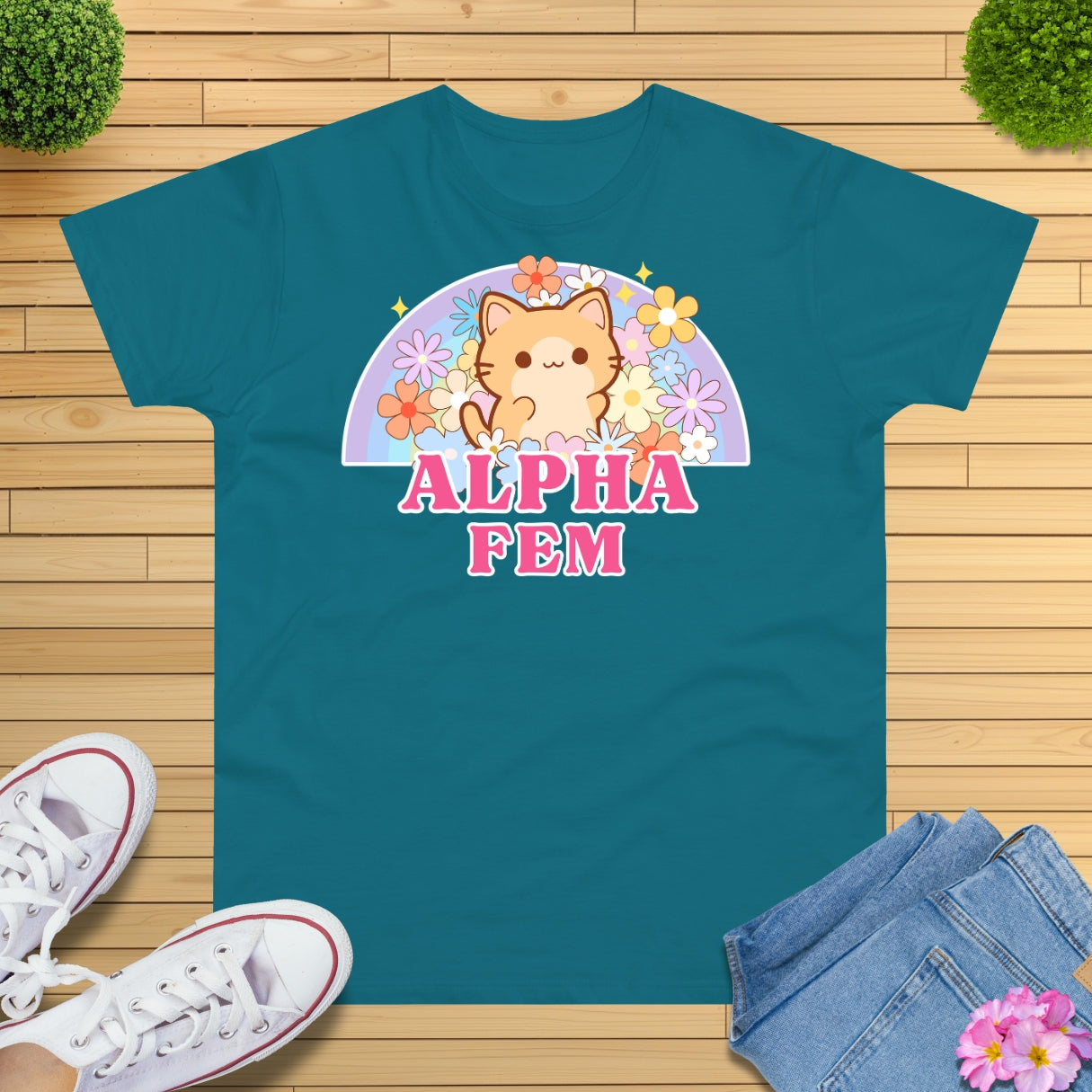 Alpha Fem Cat T-Shirt