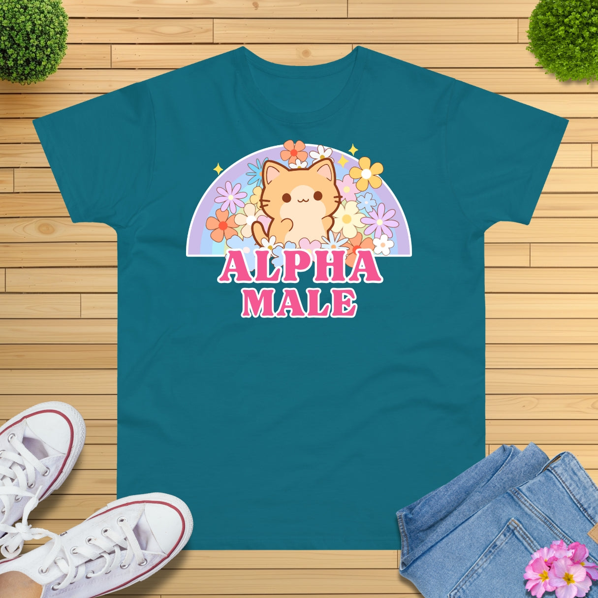 Alpha Male Cat T-Shirt