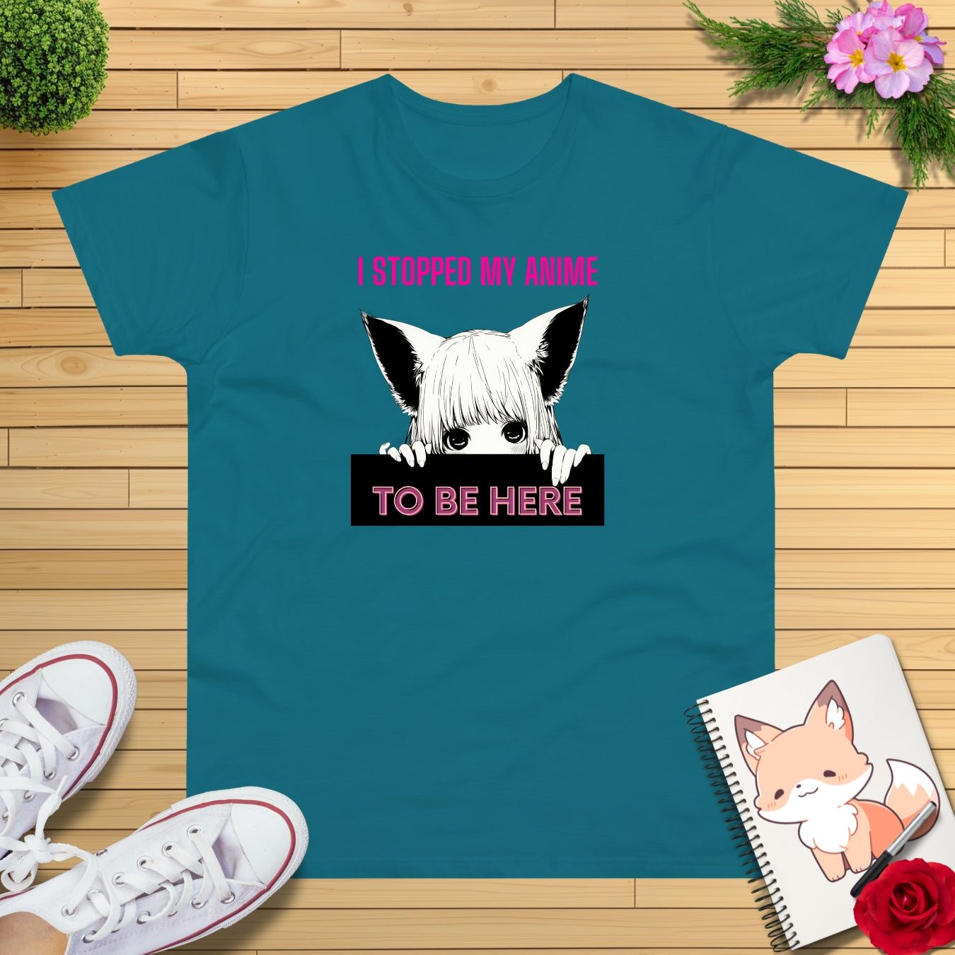 Catgirl i stopped my anime T-Shirt
