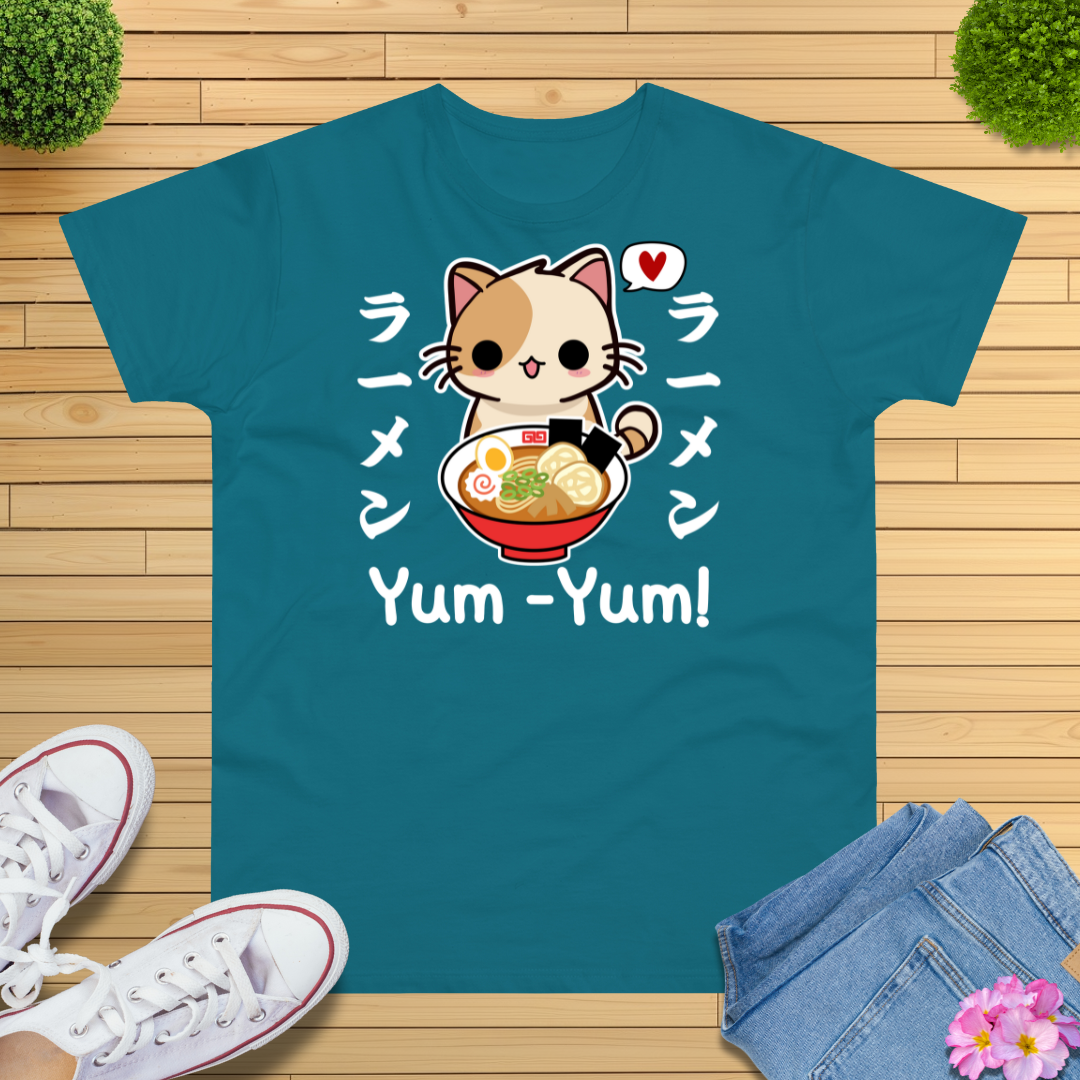 Kawaii Ramen Katze T-Shirt