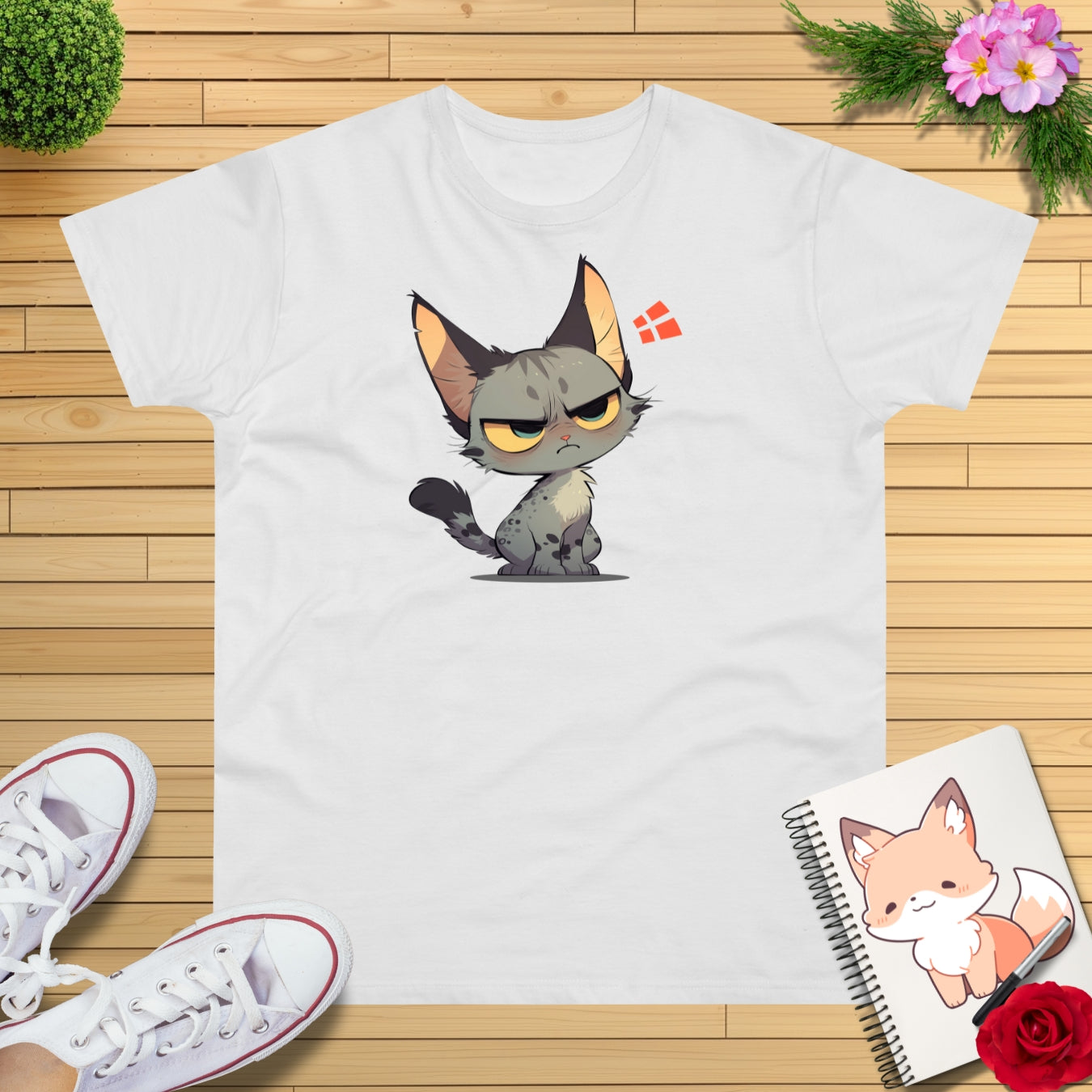 Grummel Katze T-Shirt