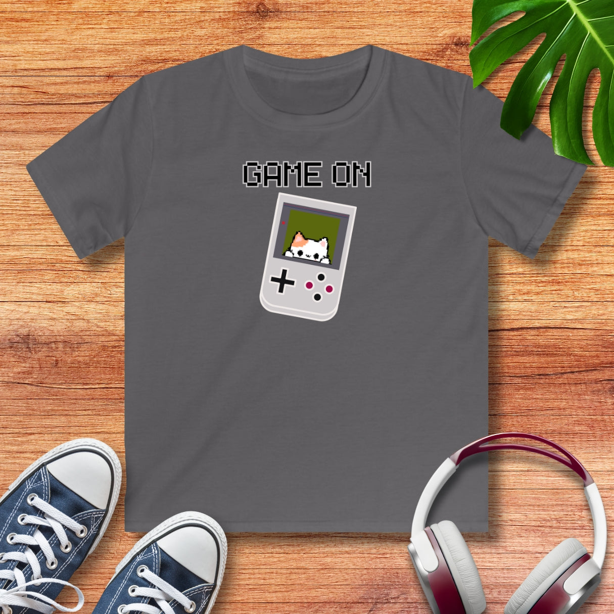 Game On Kitten Kinder T-Shirt