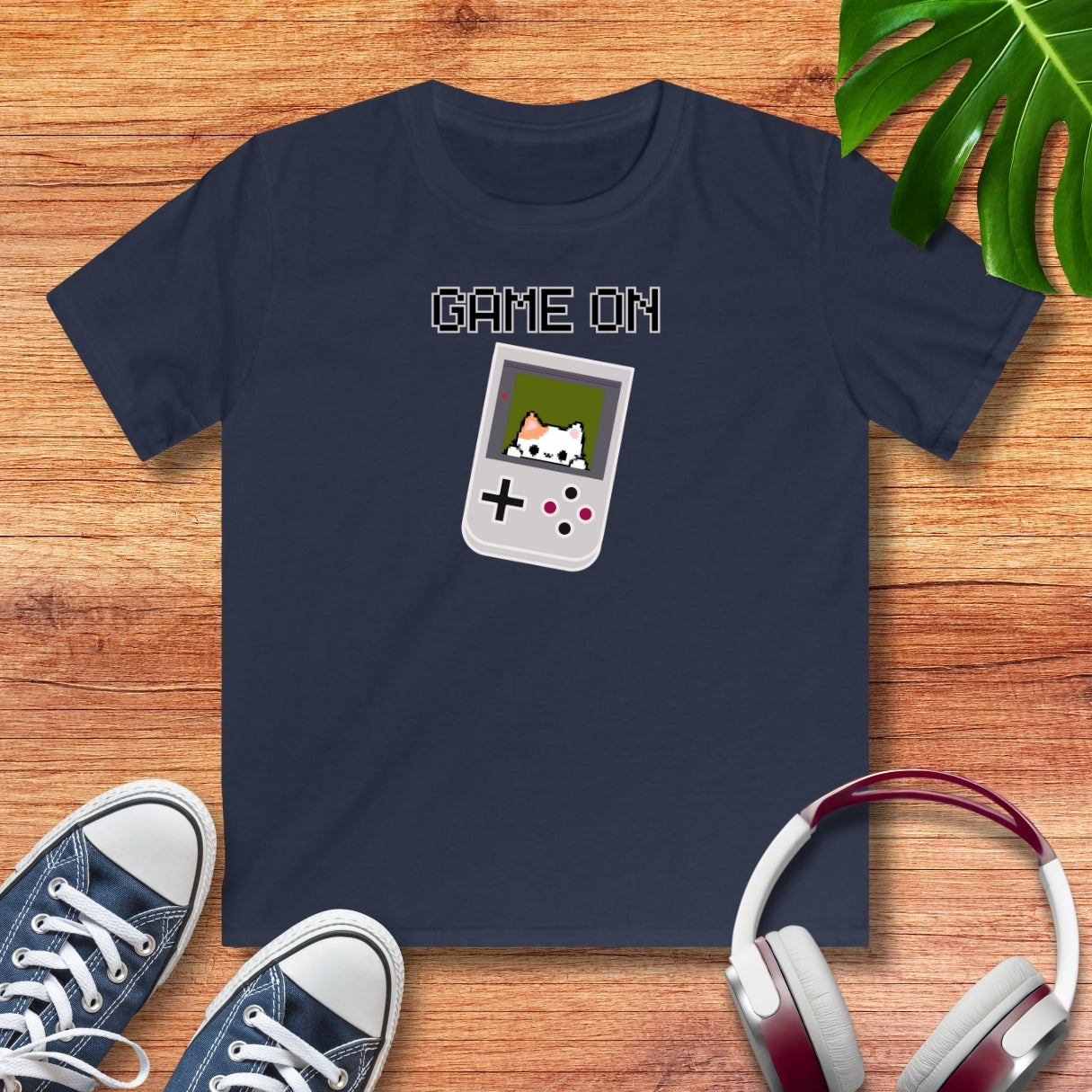 Game On Kitten Kinder T-Shirt