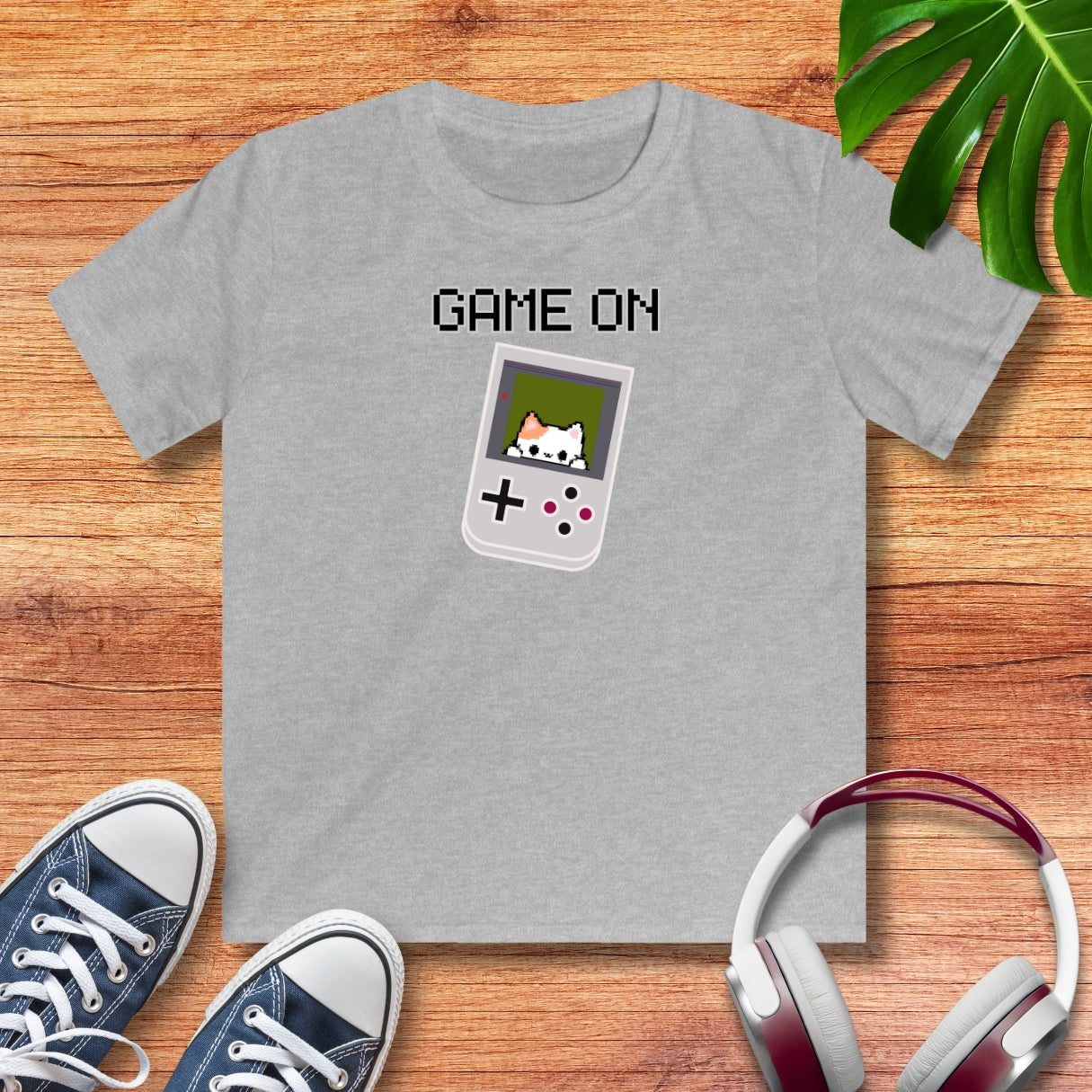 Game On Kitten Kinder T-Shirt