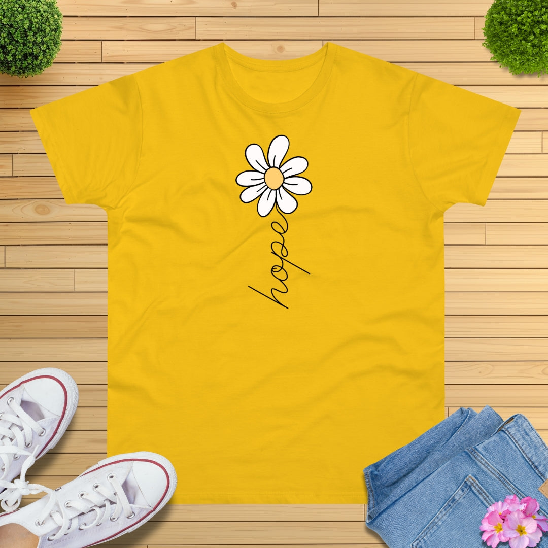 Hoffnung Blume T-Shirt
