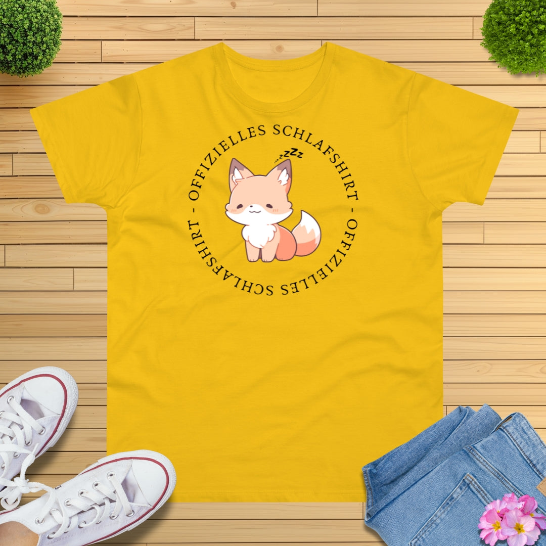 Offizielles Schlafshirt Fuchs T-Shirt