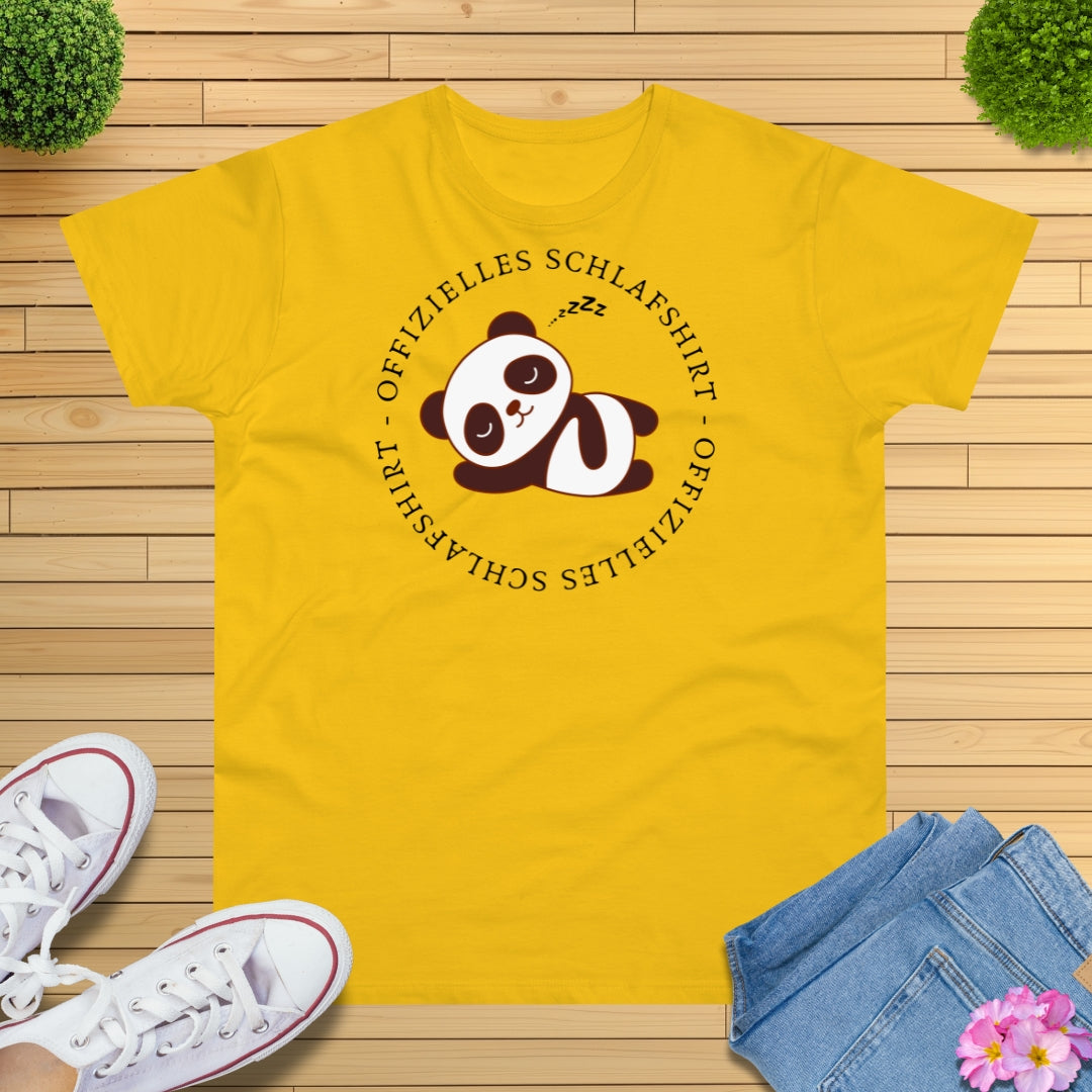 Offizielles Schlafshirt Panda T-Shirt