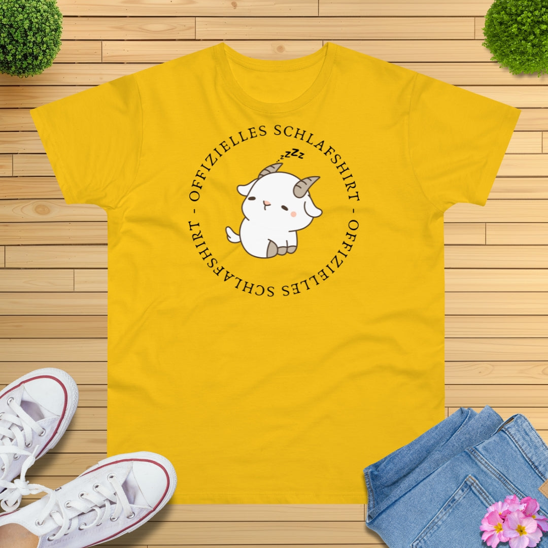 Offizielles Schlafshirt Steinbock T-Shirt