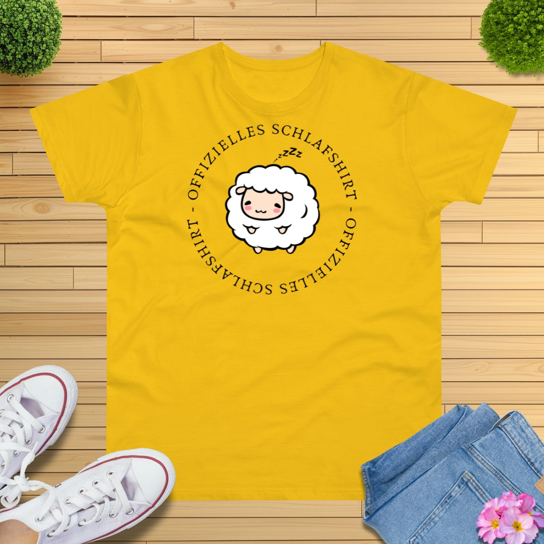 Offizielles Schlafshirt Schaf T-Shirt