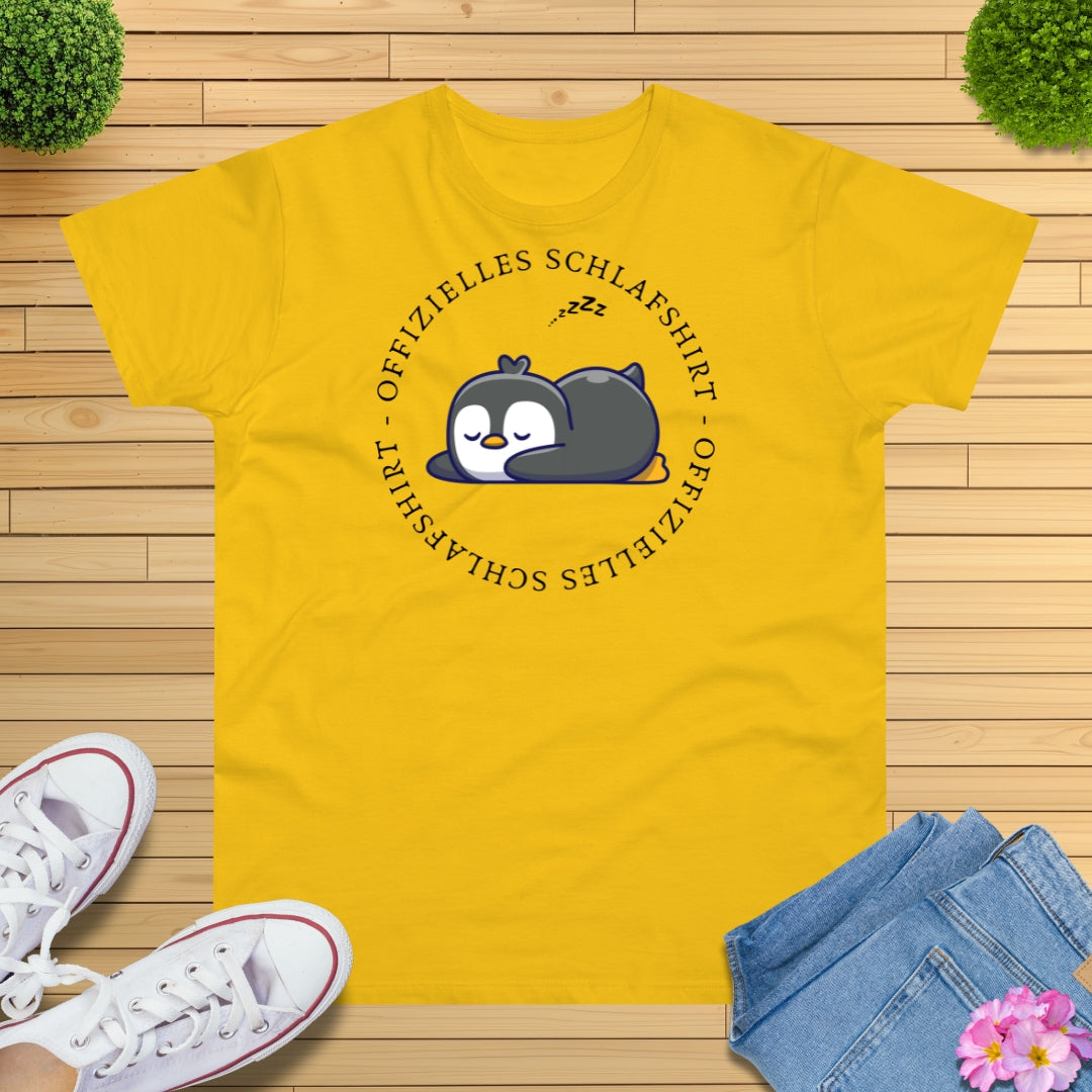 Offizielles Schlafshirt Pinguin T-Shirt