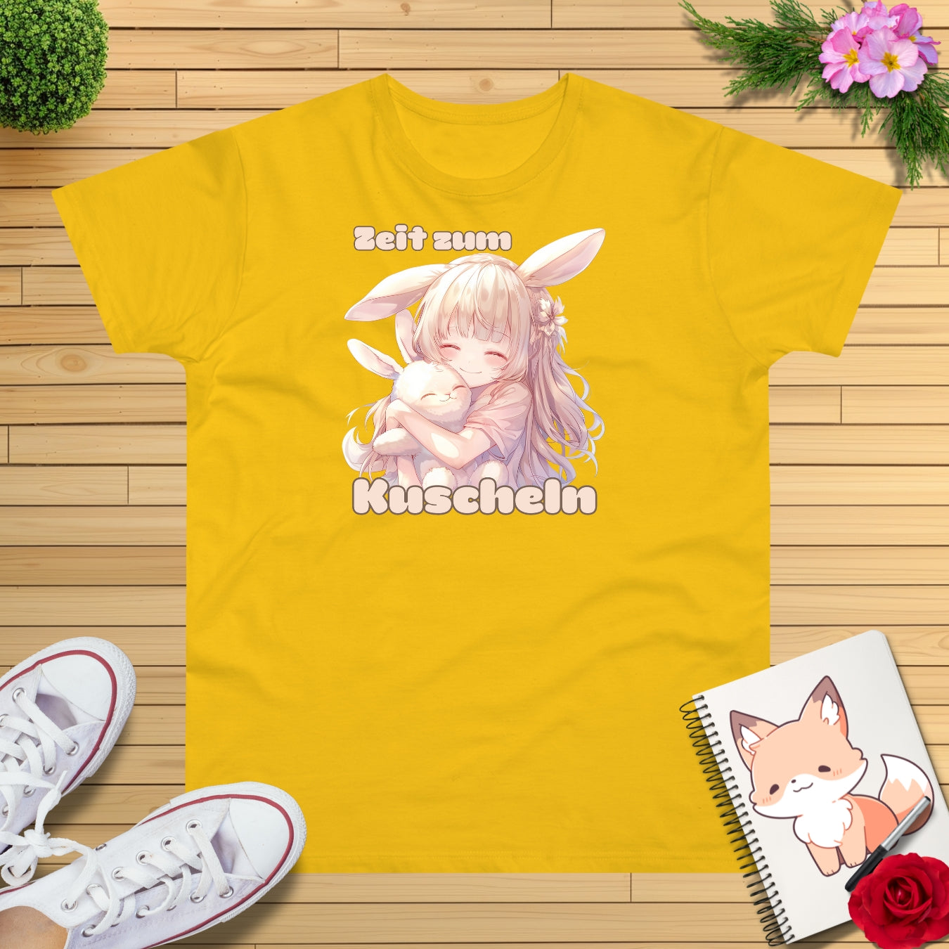 T-Shirt Zeit zum Kuscheln