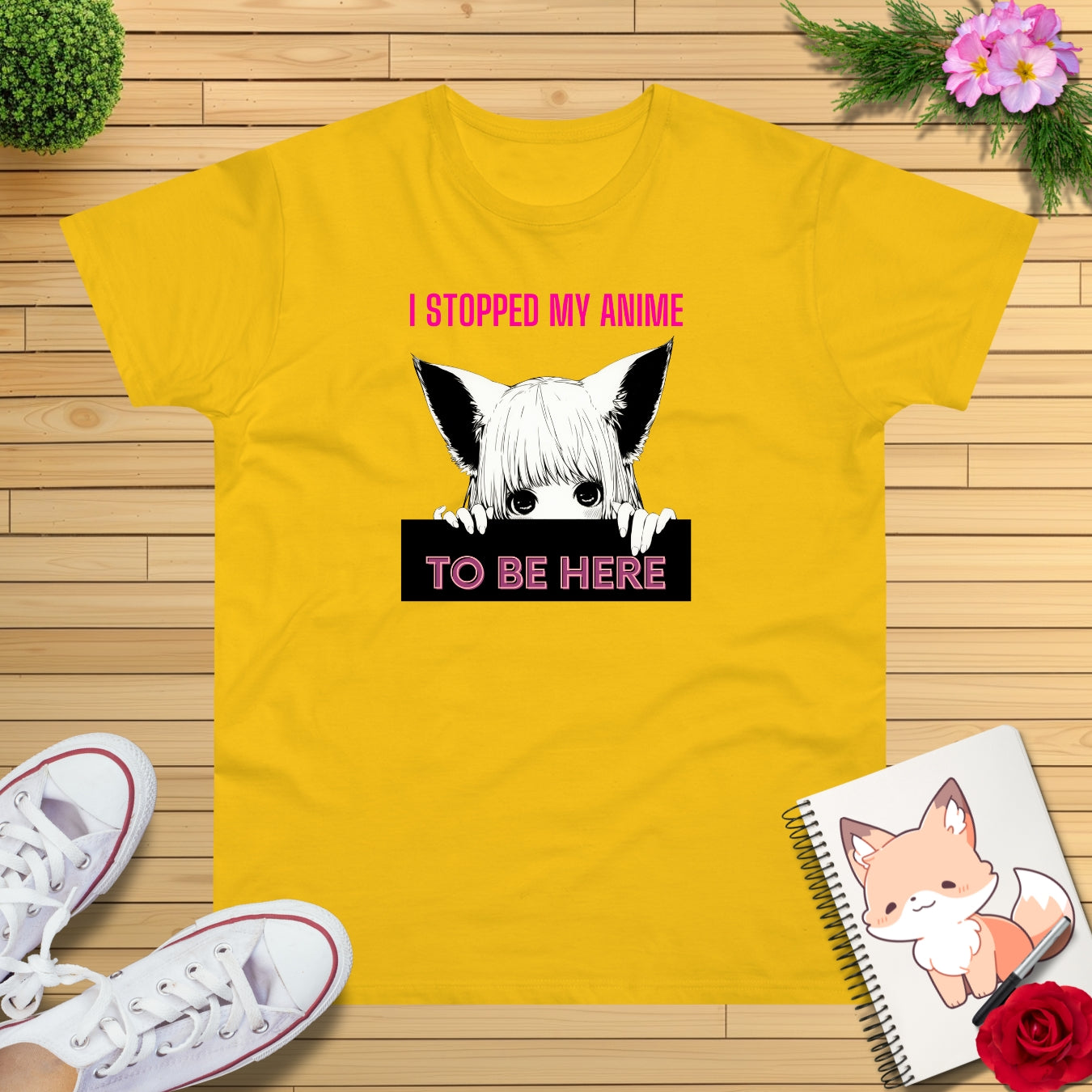 Catgirl i stopped my anime T-Shirt