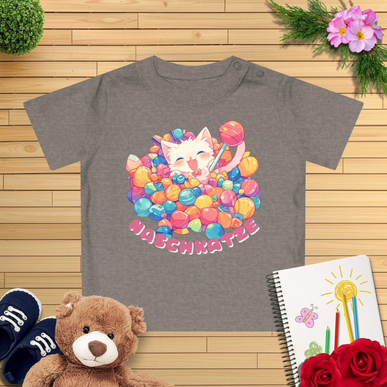 Naschkatze Baby T-Shirt