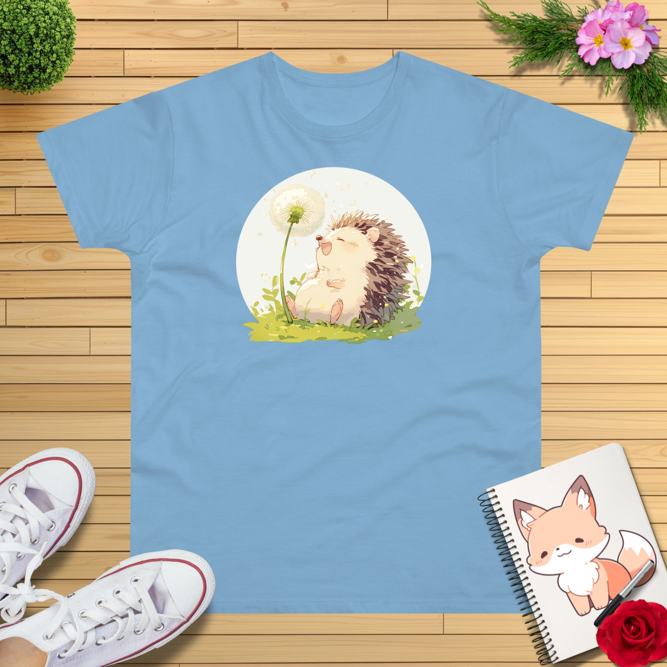 Happy Igel Pusteblume T-Shirt