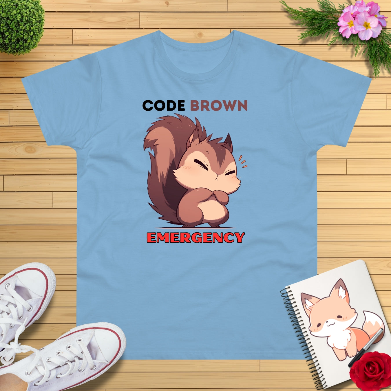 Code Brown Eichhörnchen T-Shirt