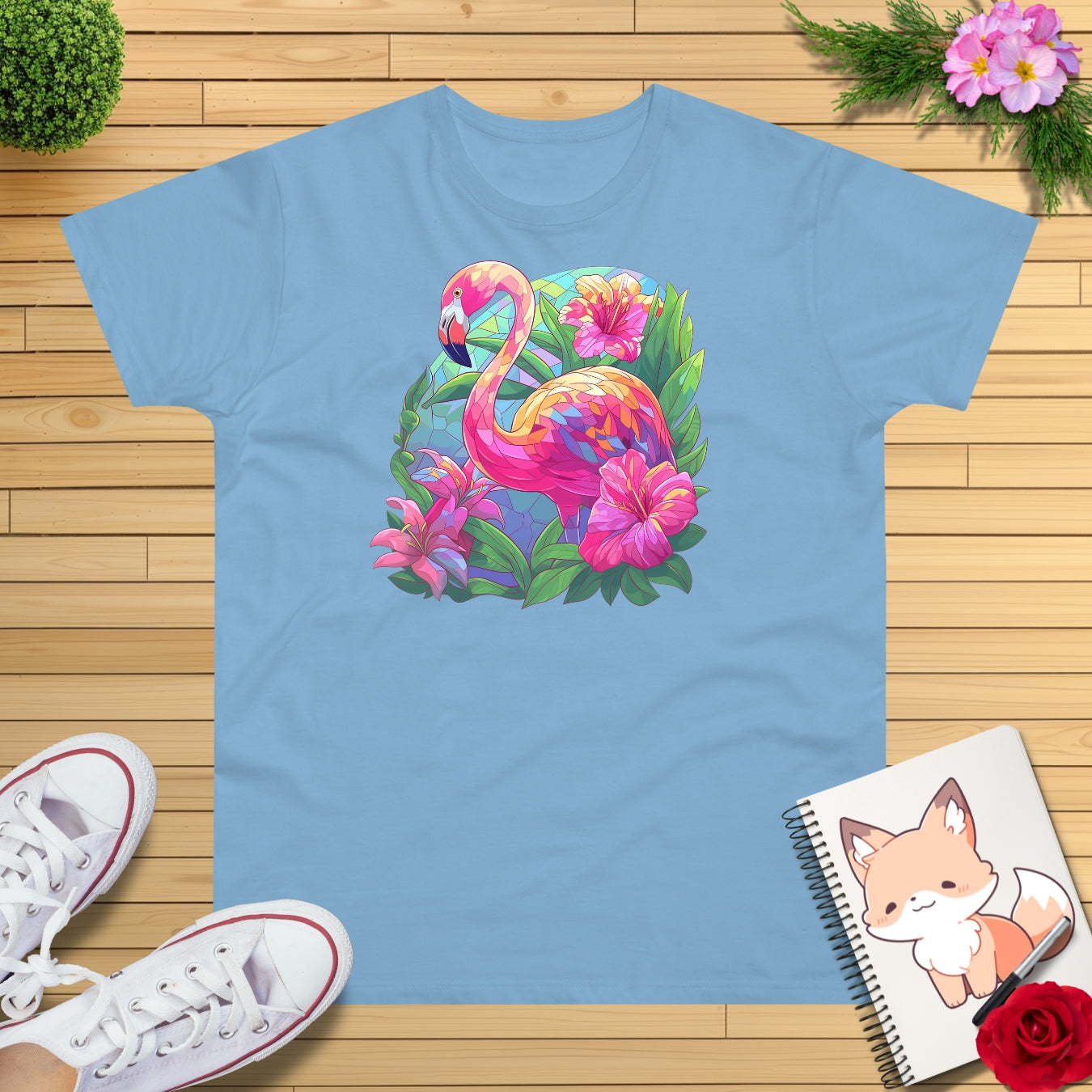 Flamingo Mosaik T-Shirt