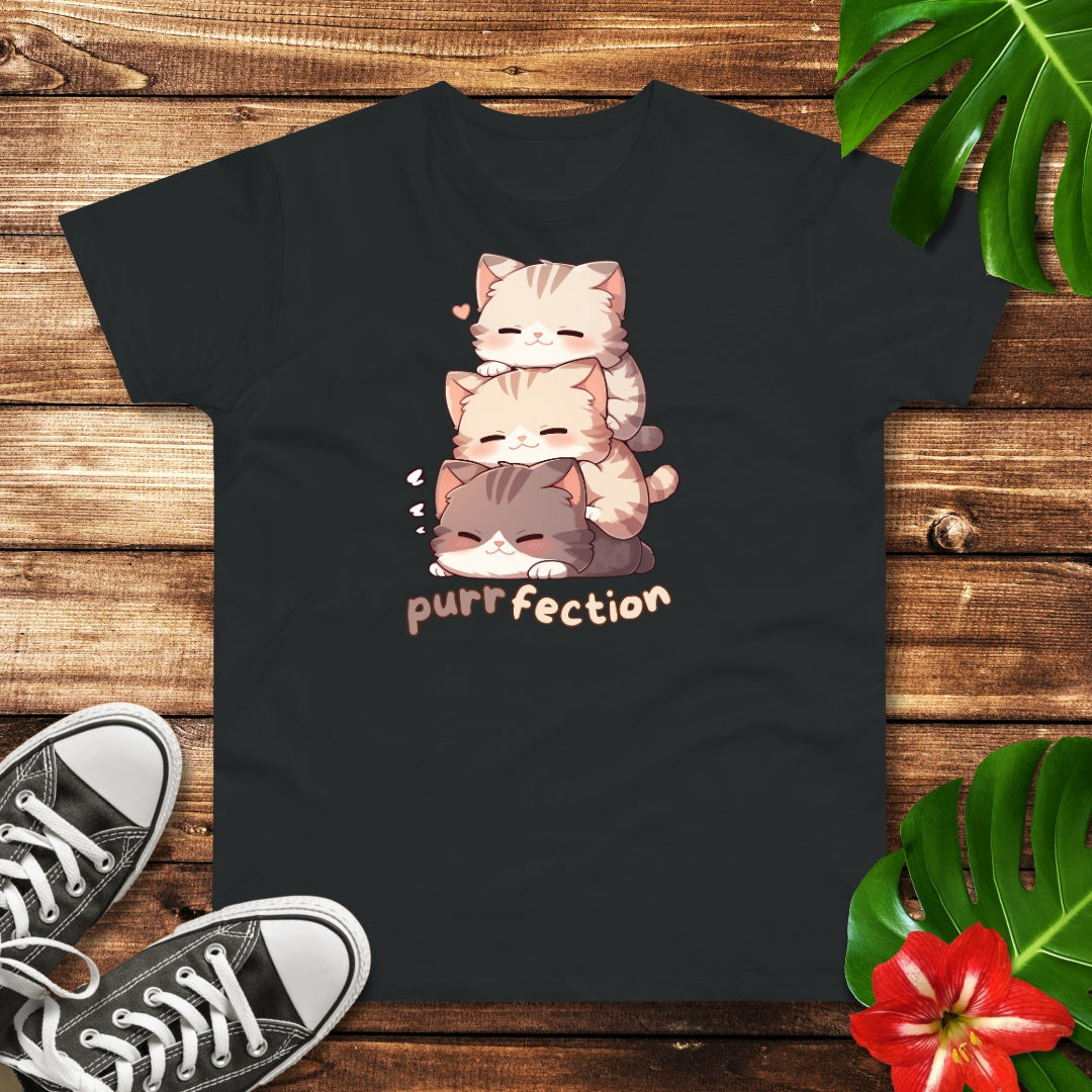 Purrfection Katzen T-Shirt