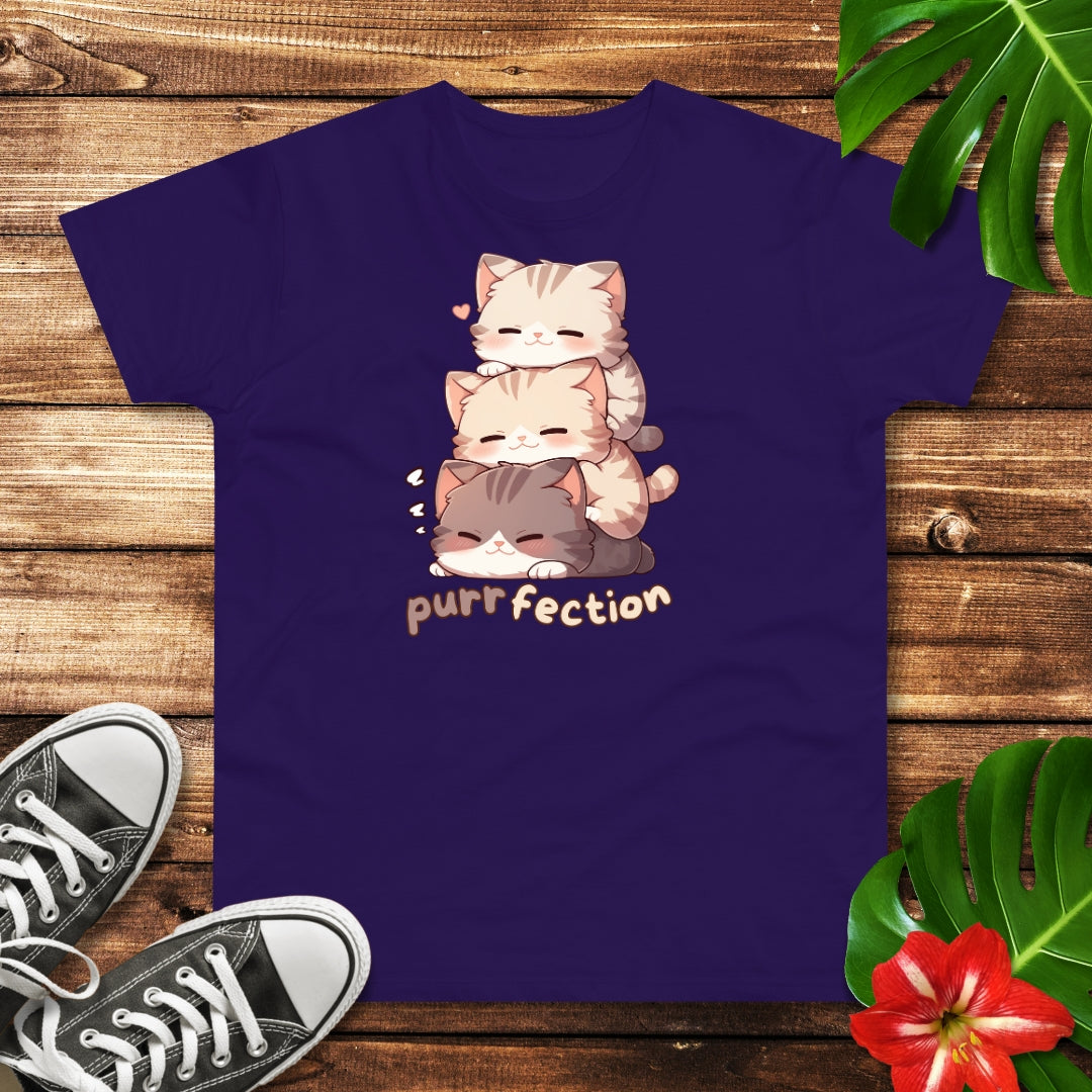 Purrfection Katzen T-Shirt