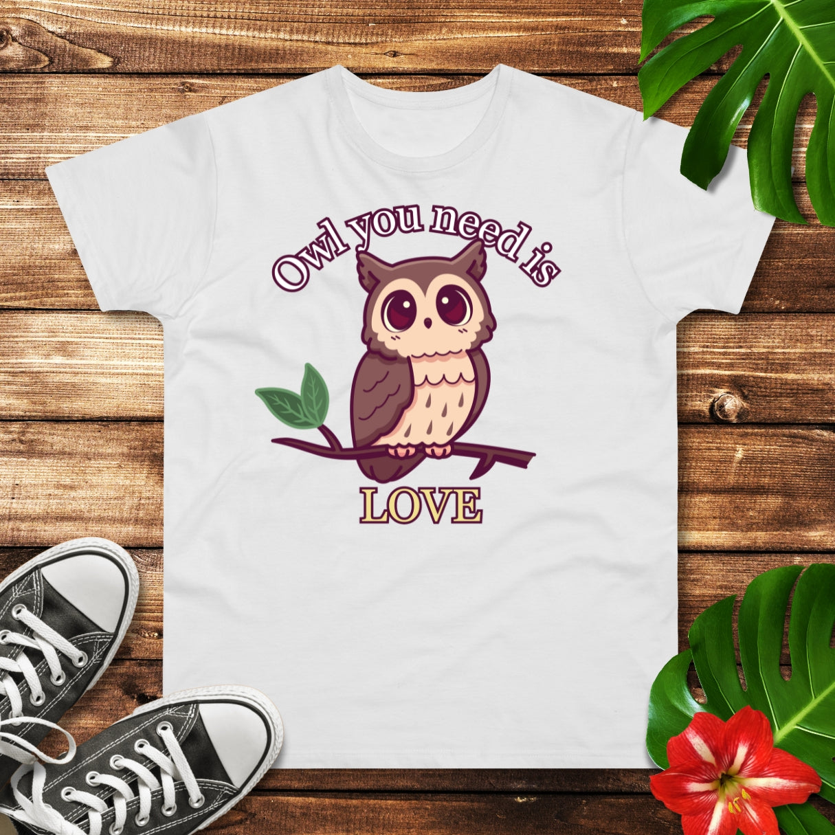 Eule Love T-Shirt
