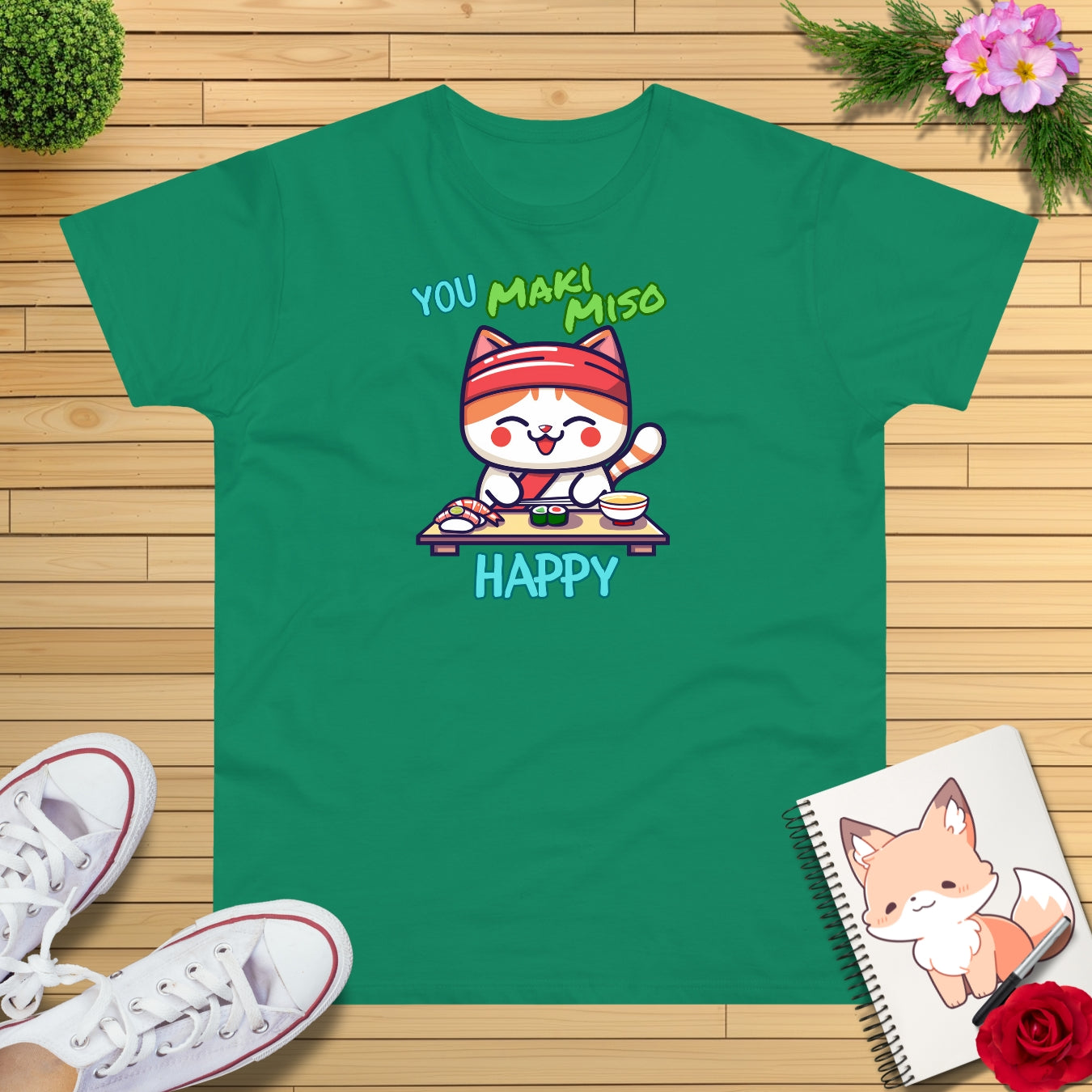 Sushi "YOU MAKI MISO HAPPY" T-Shirt