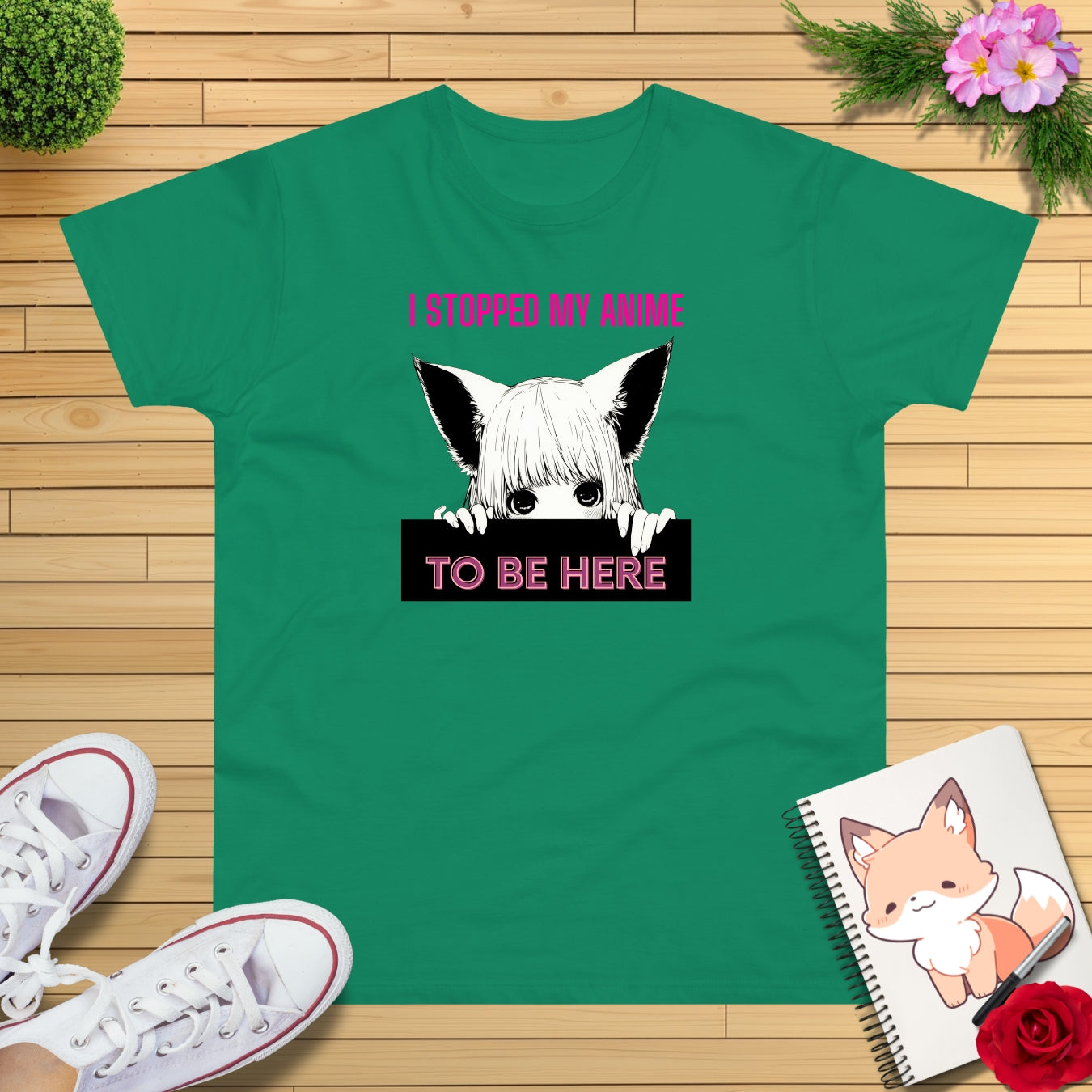 Catgirl i stopped my anime T-Shirt