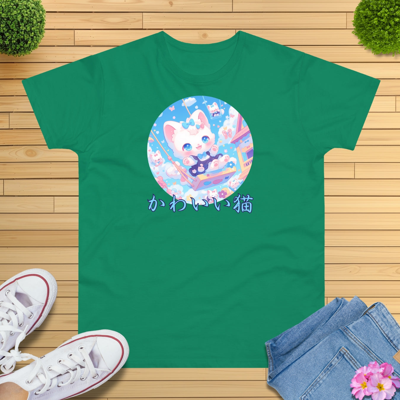 Kawaii Neko - Katze T-Shirt