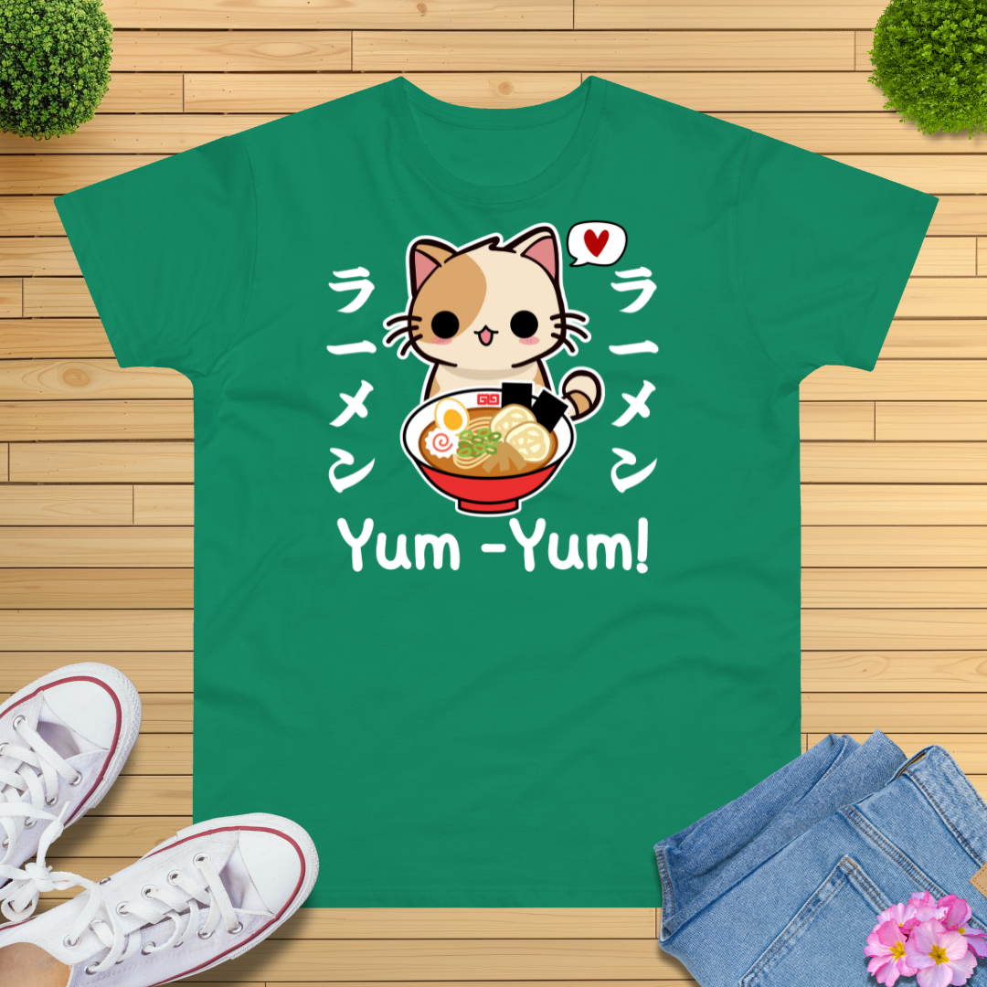Kawaii Ramen Katze T-Shirt