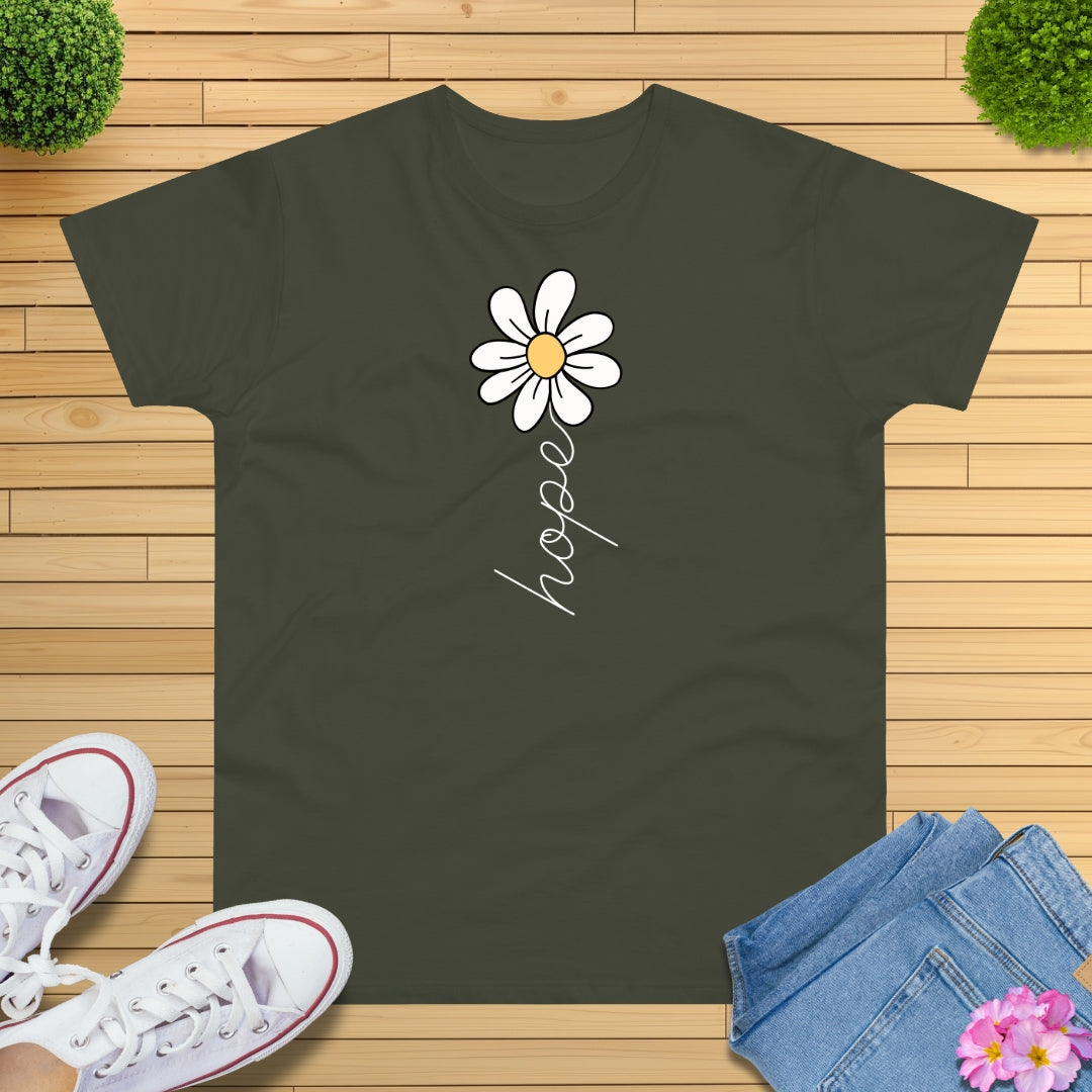 Hoffnung Blume T-Shirt