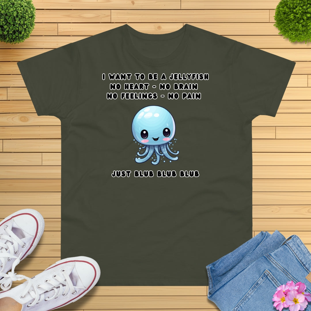 Ich will eine Qualle sein T-Shirt