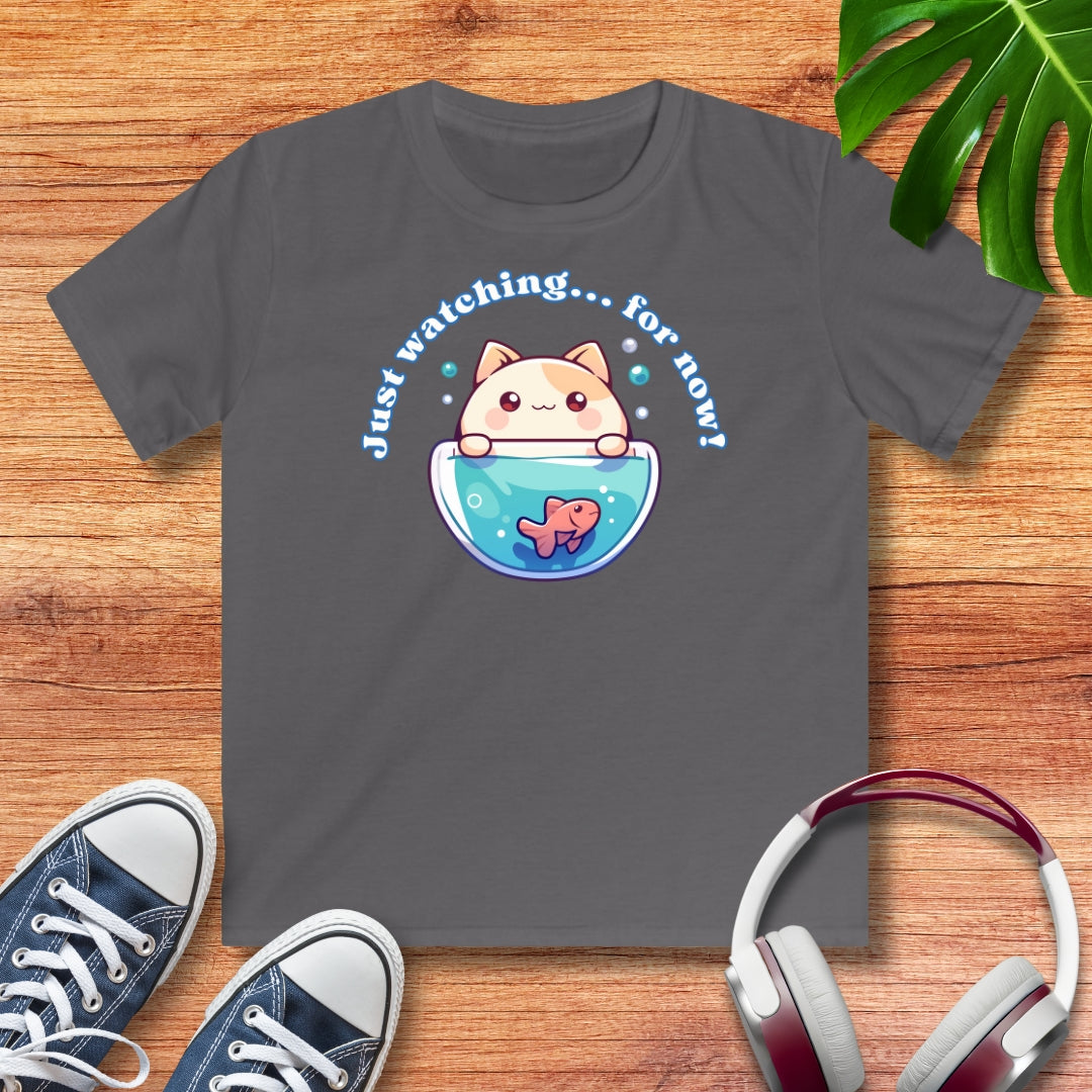 Just watching Katze Kinder T-Shirt