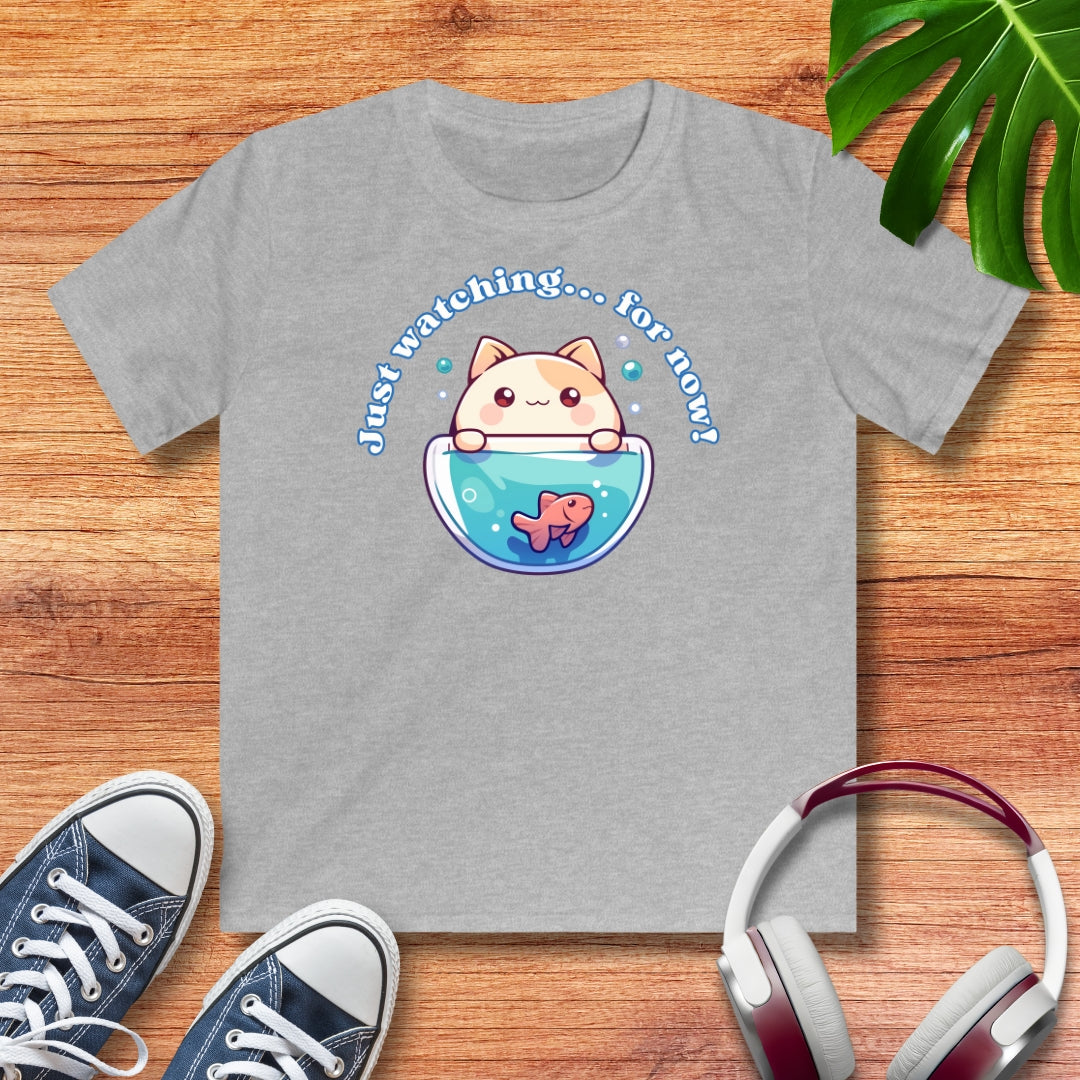 Just watching Katze Kinder T-Shirt