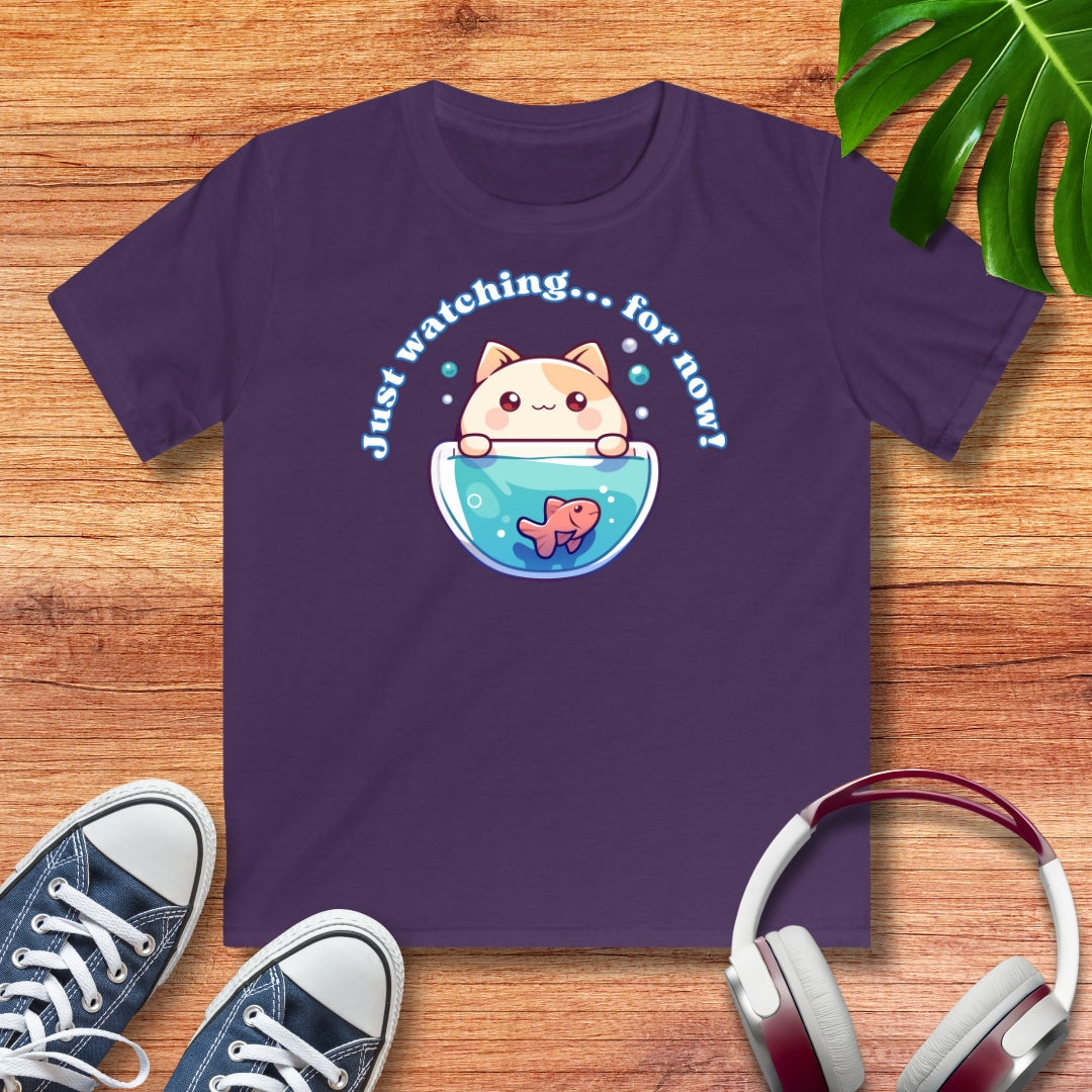 Just watching Katze Kinder T-Shirt