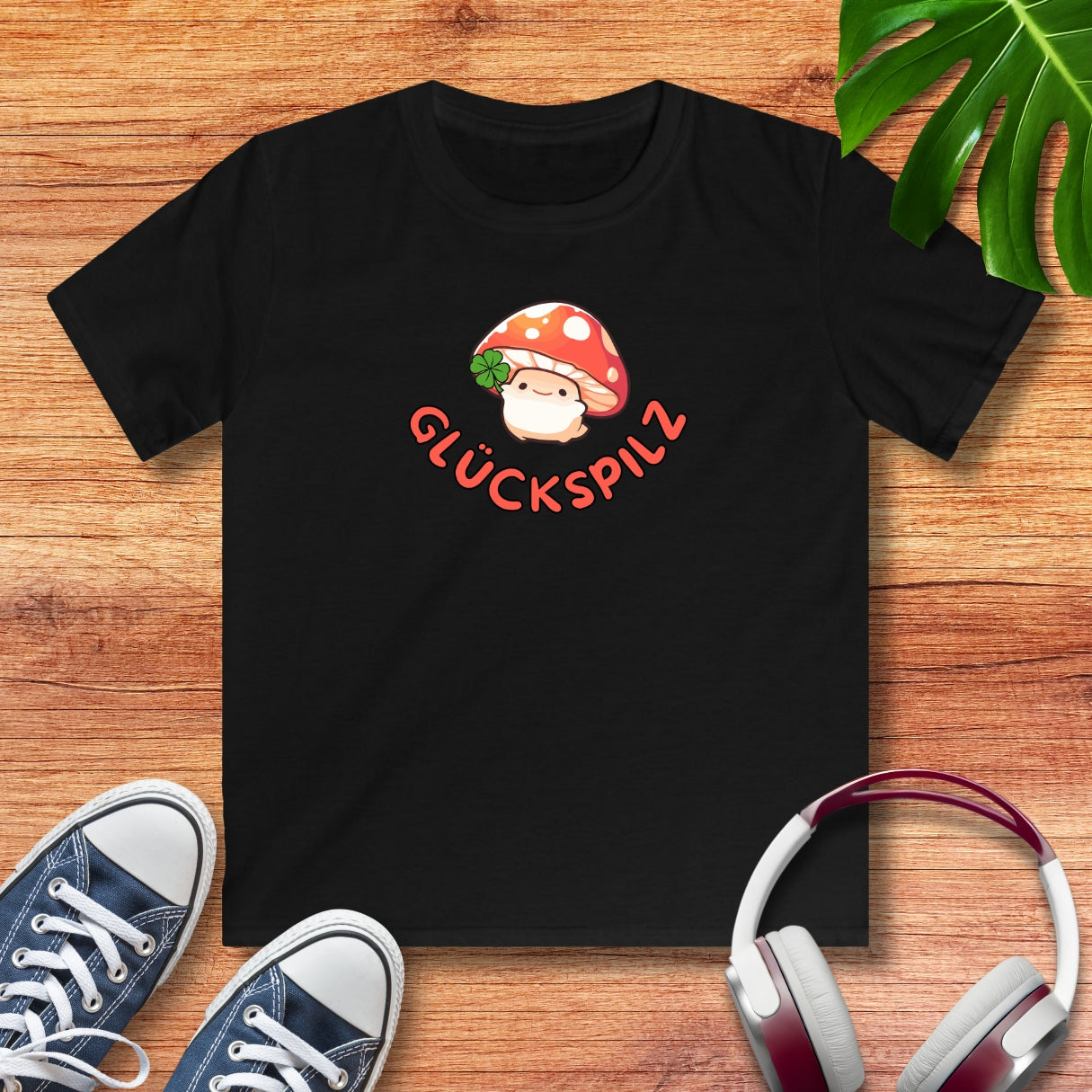 Glückspilz Kinder T-Shirt