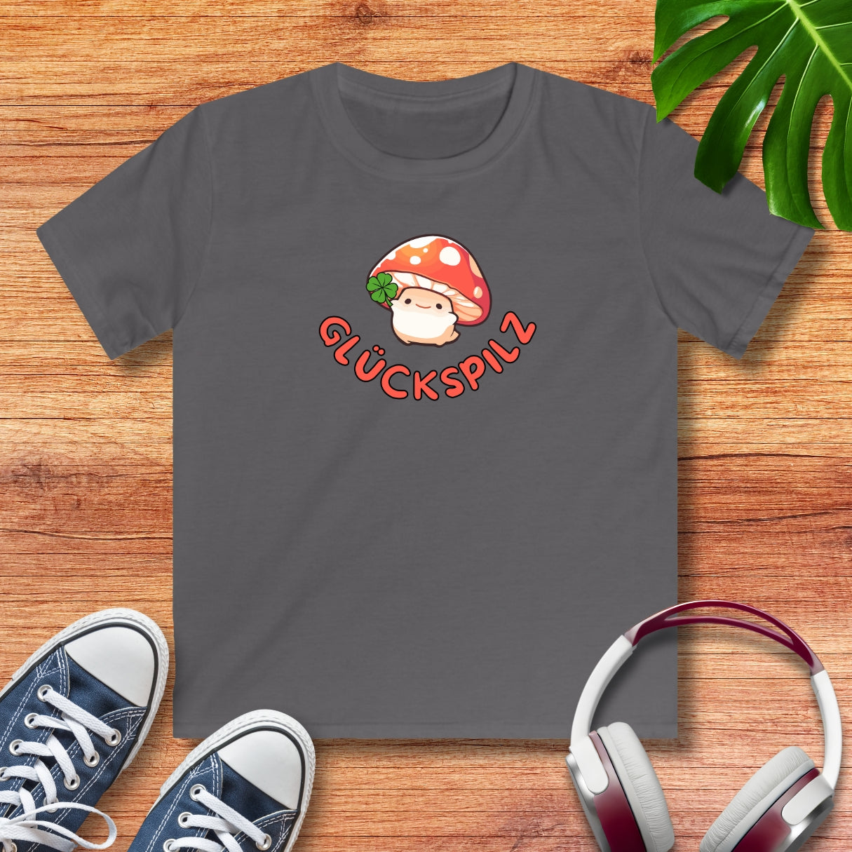 Glückspilz Kinder T-Shirt
