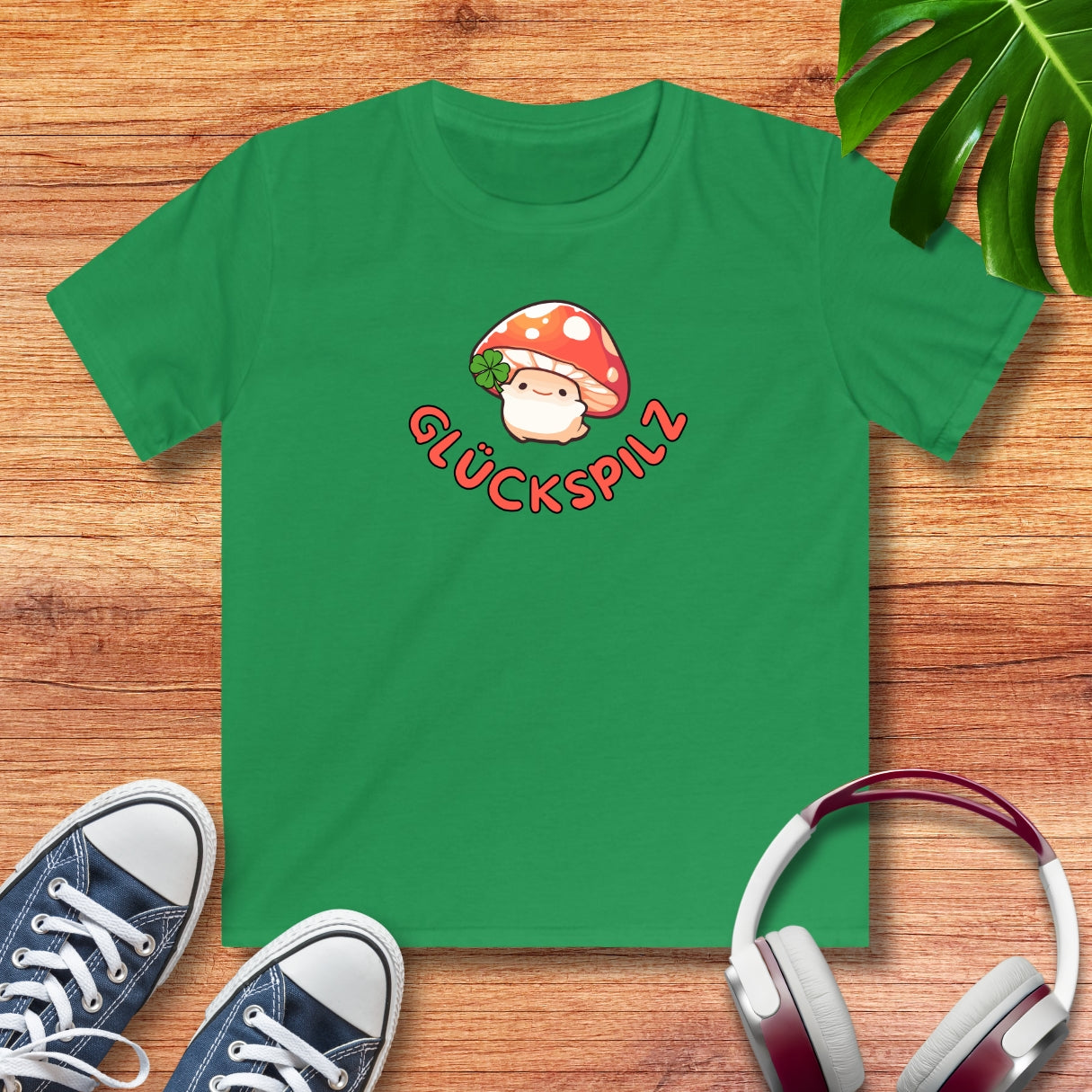 Glückspilz Kinder T-Shirt