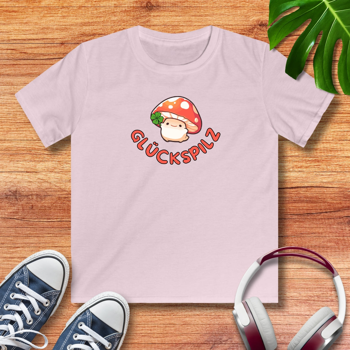 Glückspilz Kinder T-Shirt