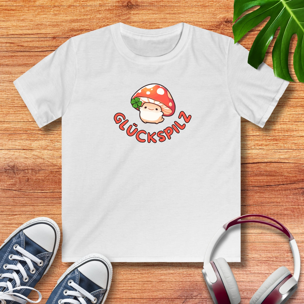 Glückspilz Kinder T-Shirt