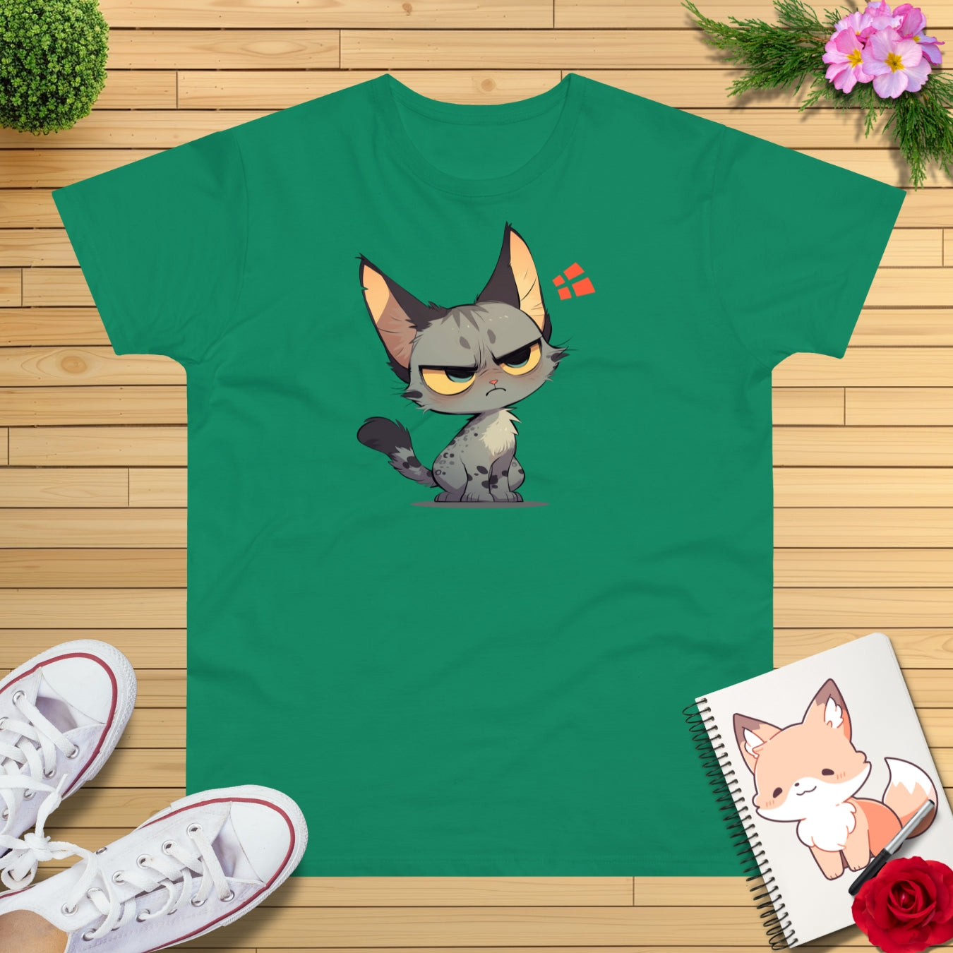 Grummel Katze T-Shirt