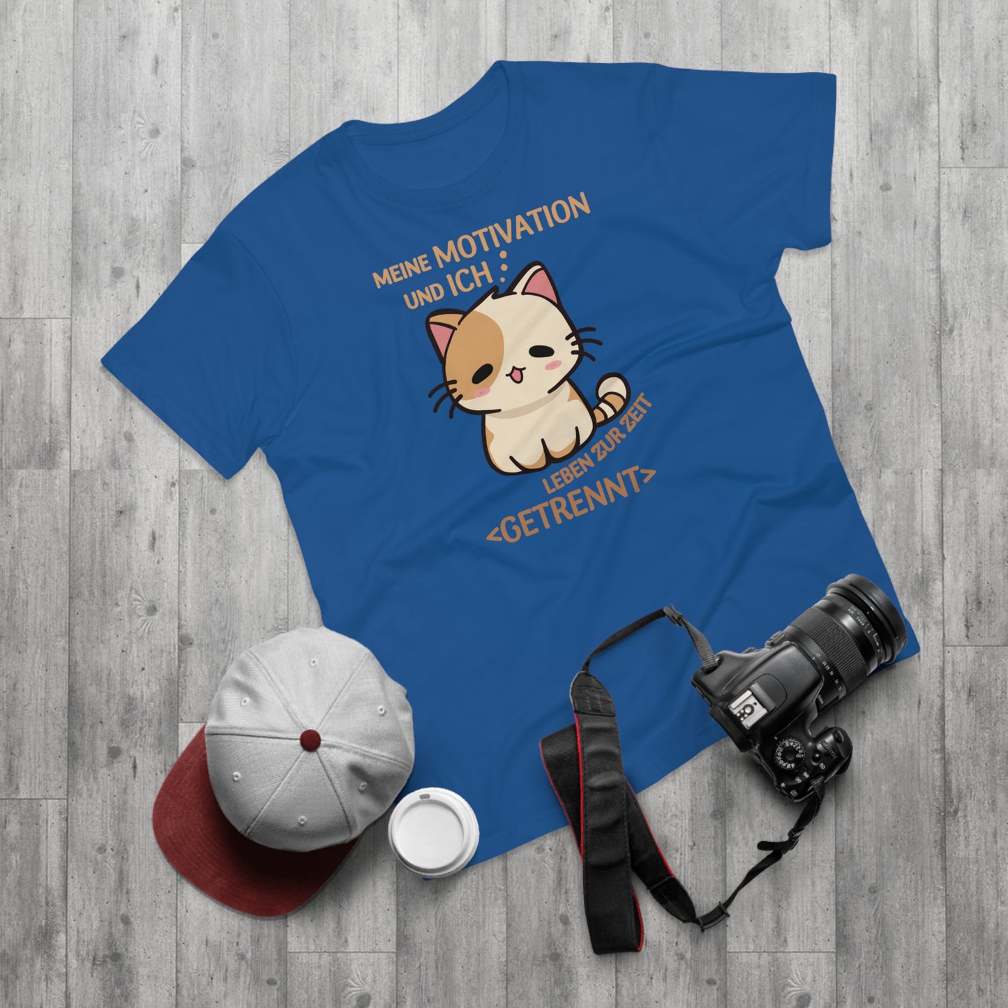 Chill Motivation Katze T-Shirt