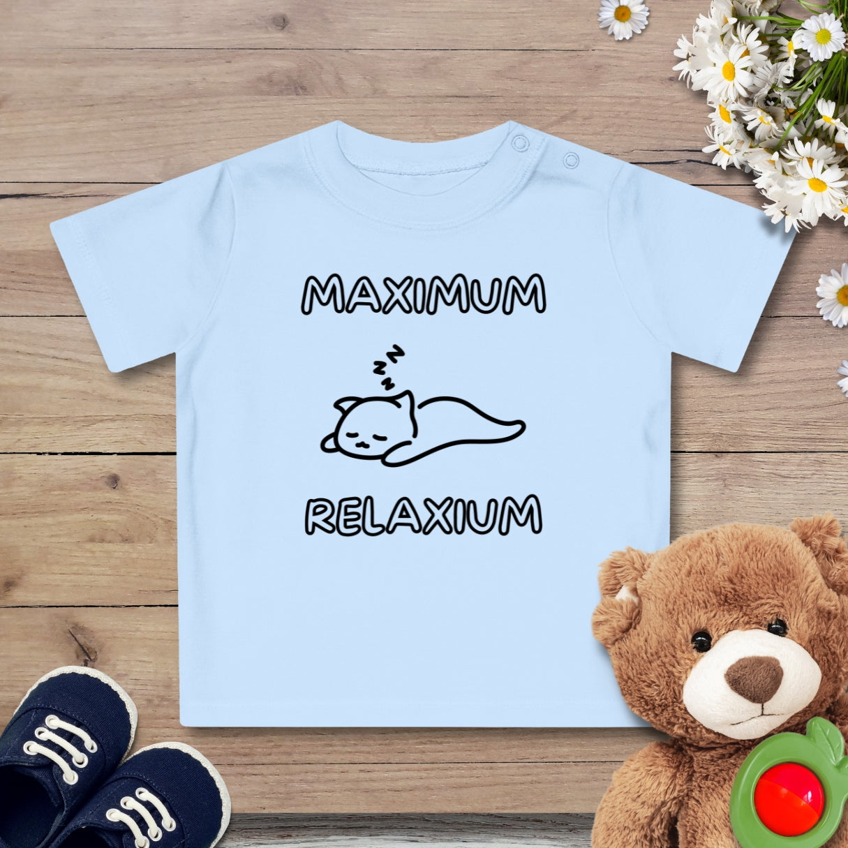 Maximum Relaxium Katze Baby T-Shirt