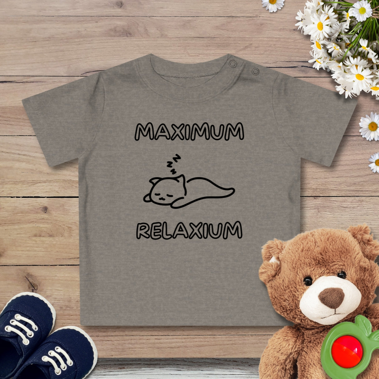 Maximum Relaxium Katze Baby T-Shirt