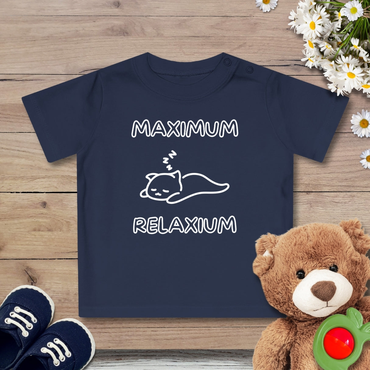 Maximum Relaxium Katze Baby T-Shirt