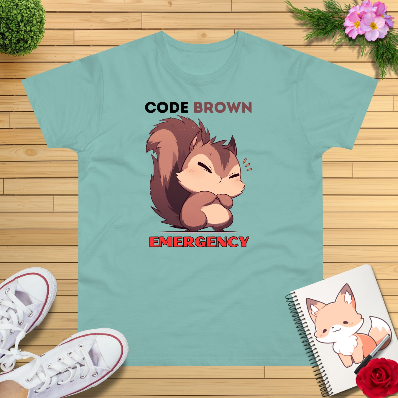 Code Brown Eichhörnchen T-Shirt