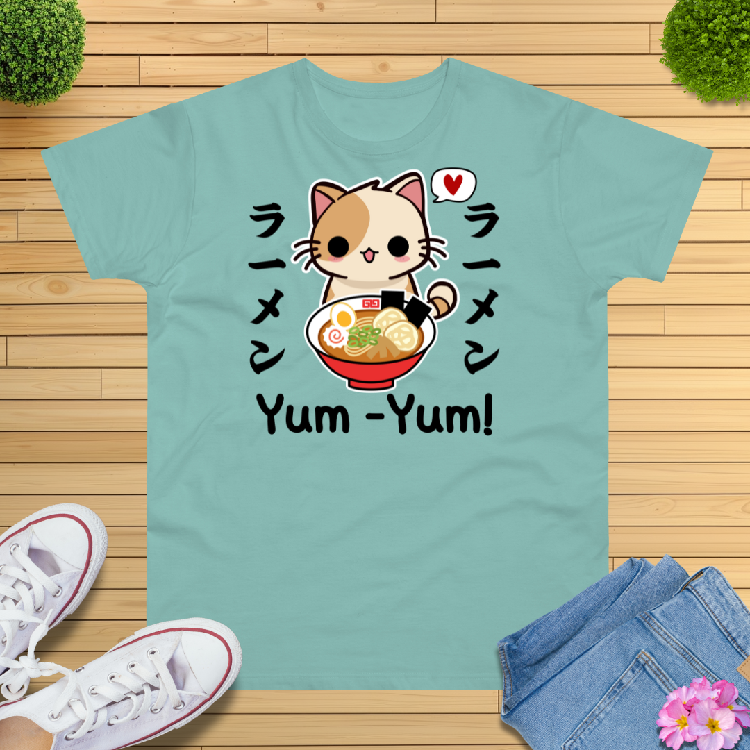 Kawaii Ramen Katze T-Shirt
